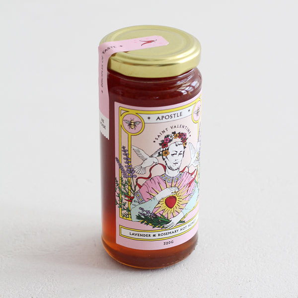 Saint Valentine - Lavender & Rosemary Hot Honey
