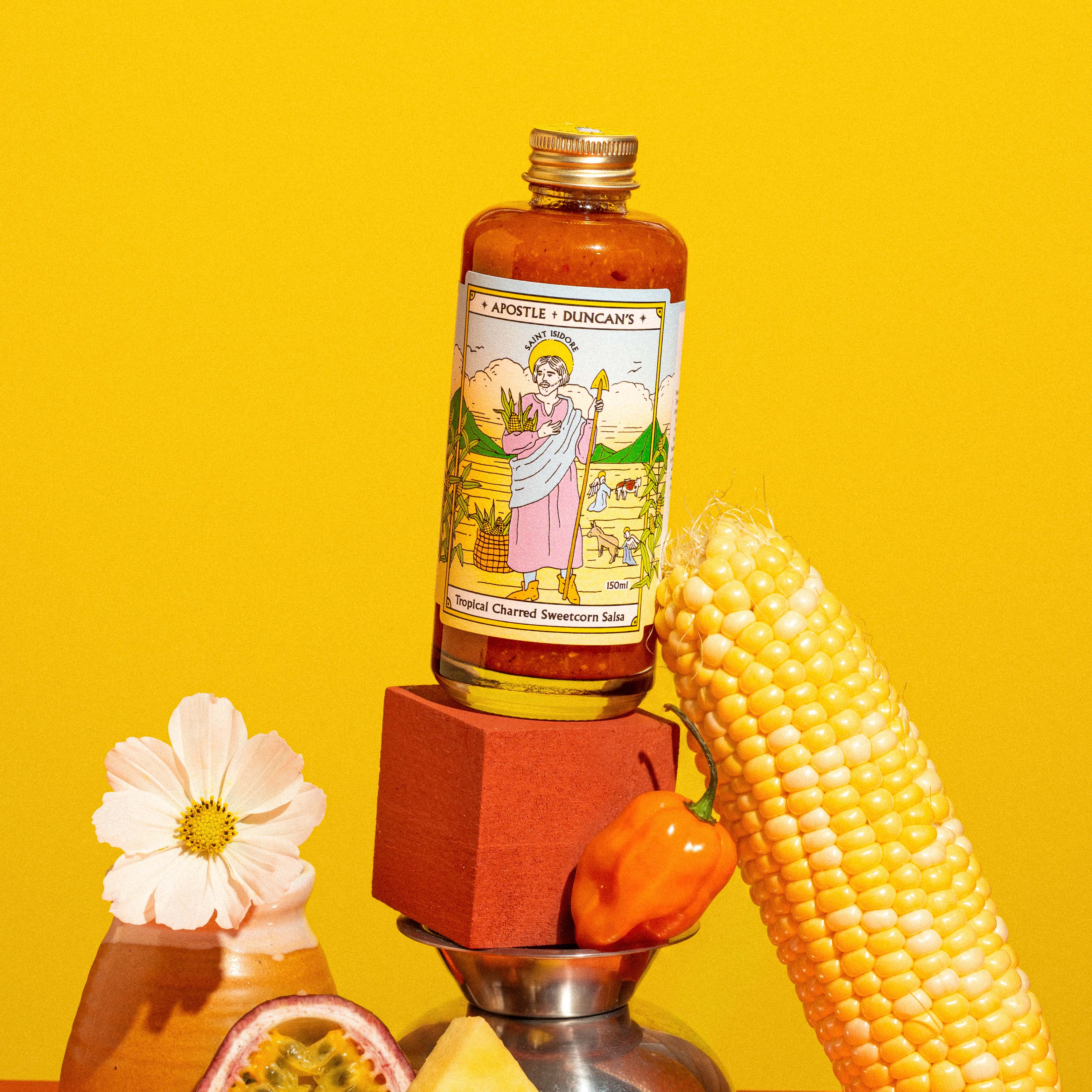 Saint Isidore - Tropical Charred Sweetcorn Salsa