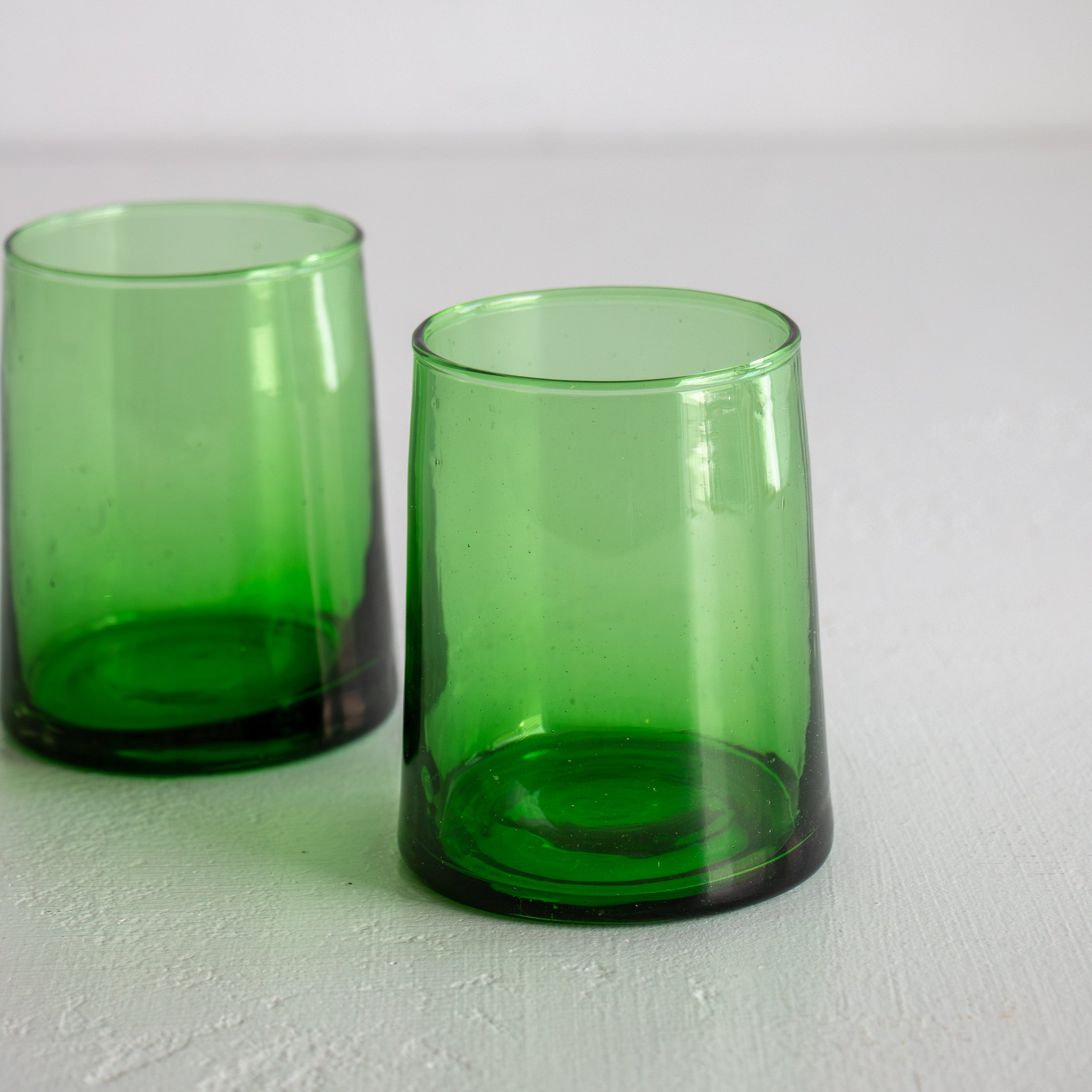 Beldi Wine/Water Glass - Green