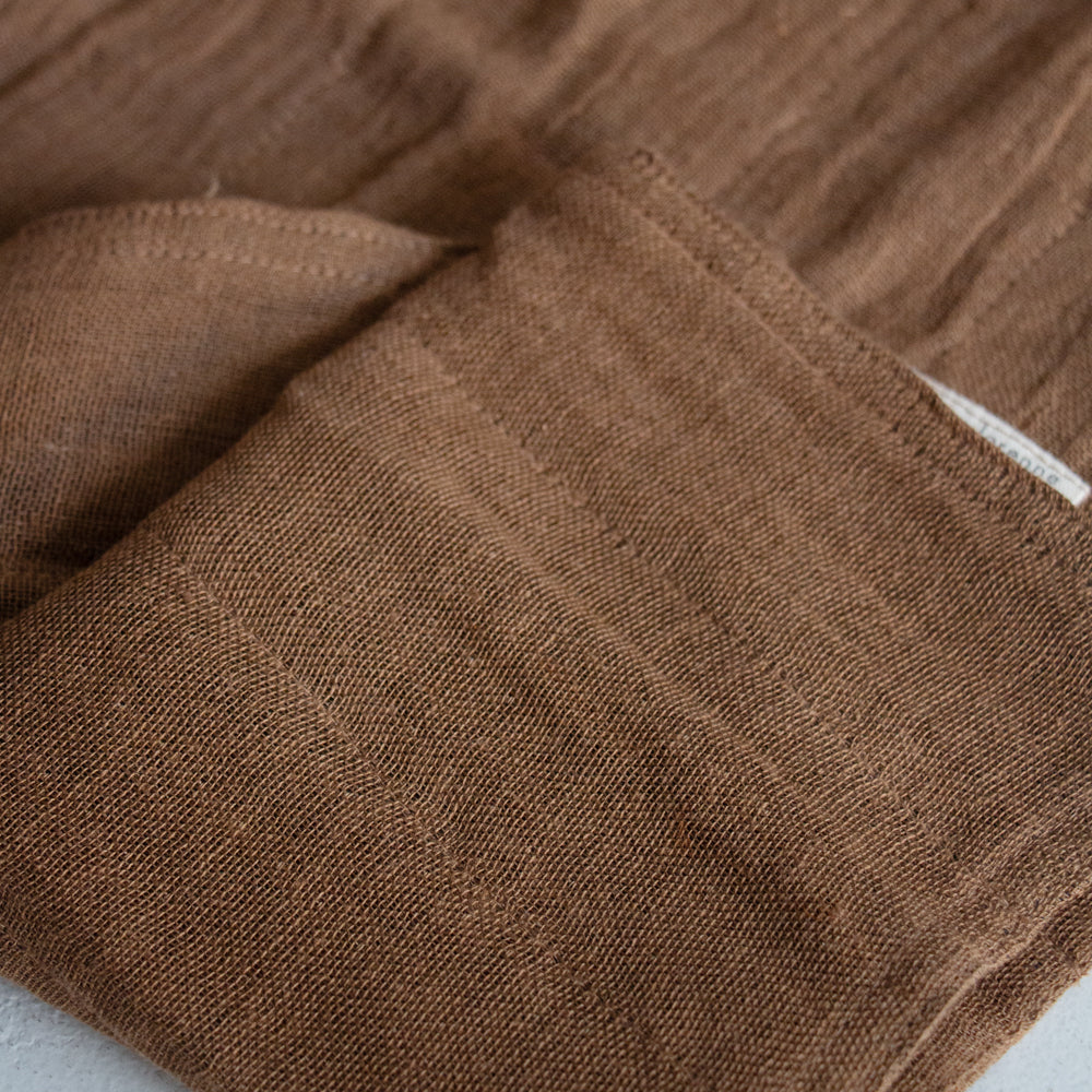 Linen/Cotton Washcloths - Set of 2, Cedar