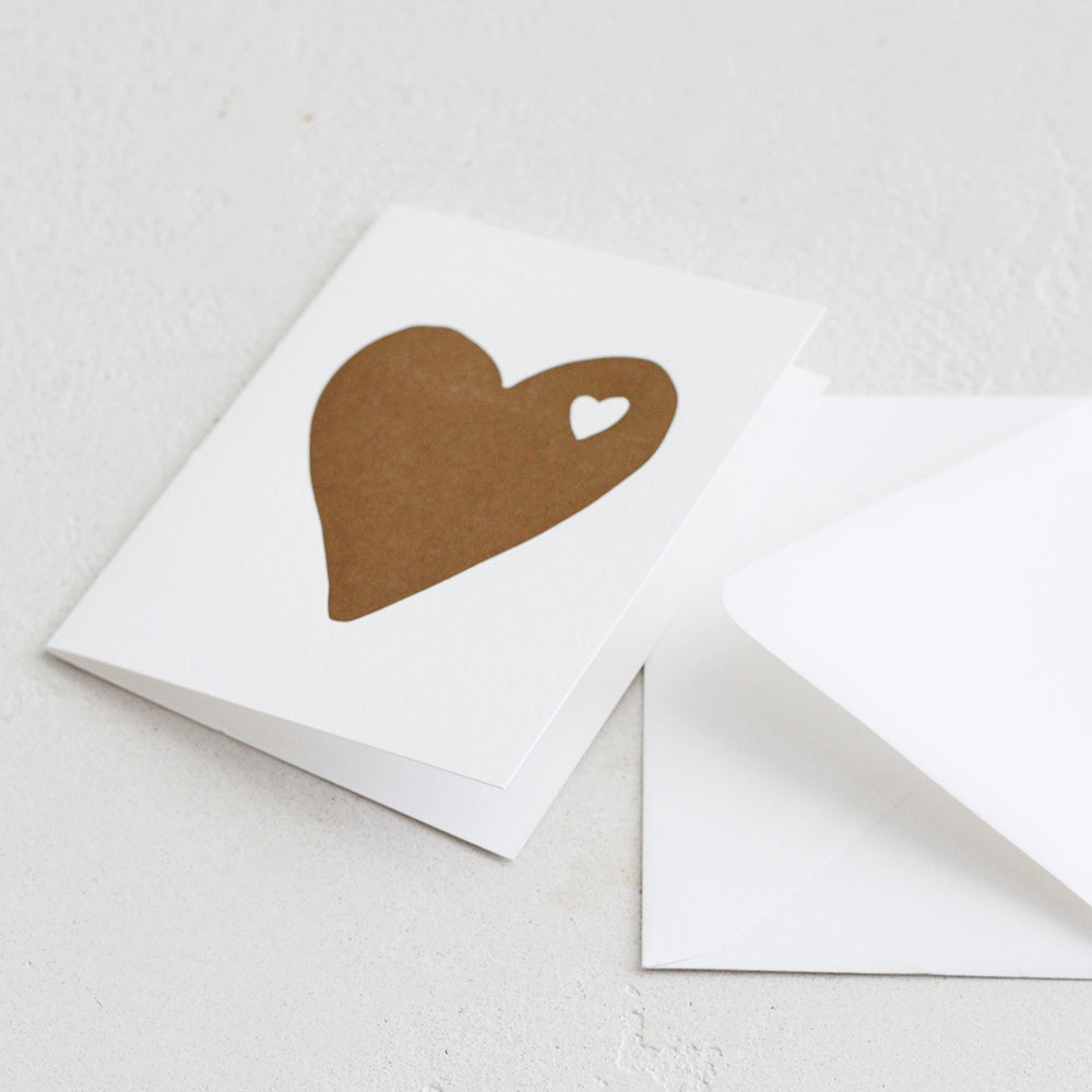 Big Hearted - Antique Gold