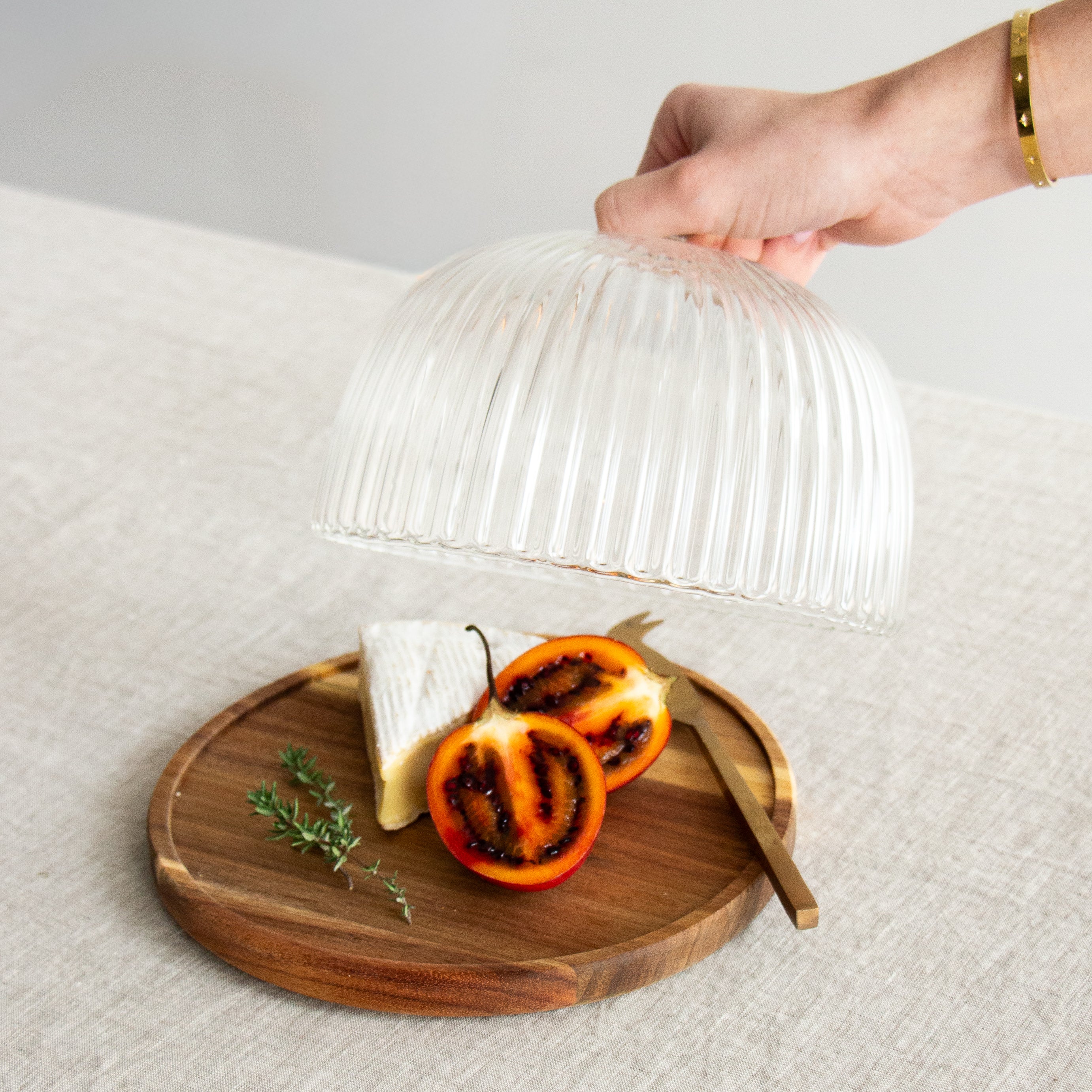 Bossi Glass Wood Dome