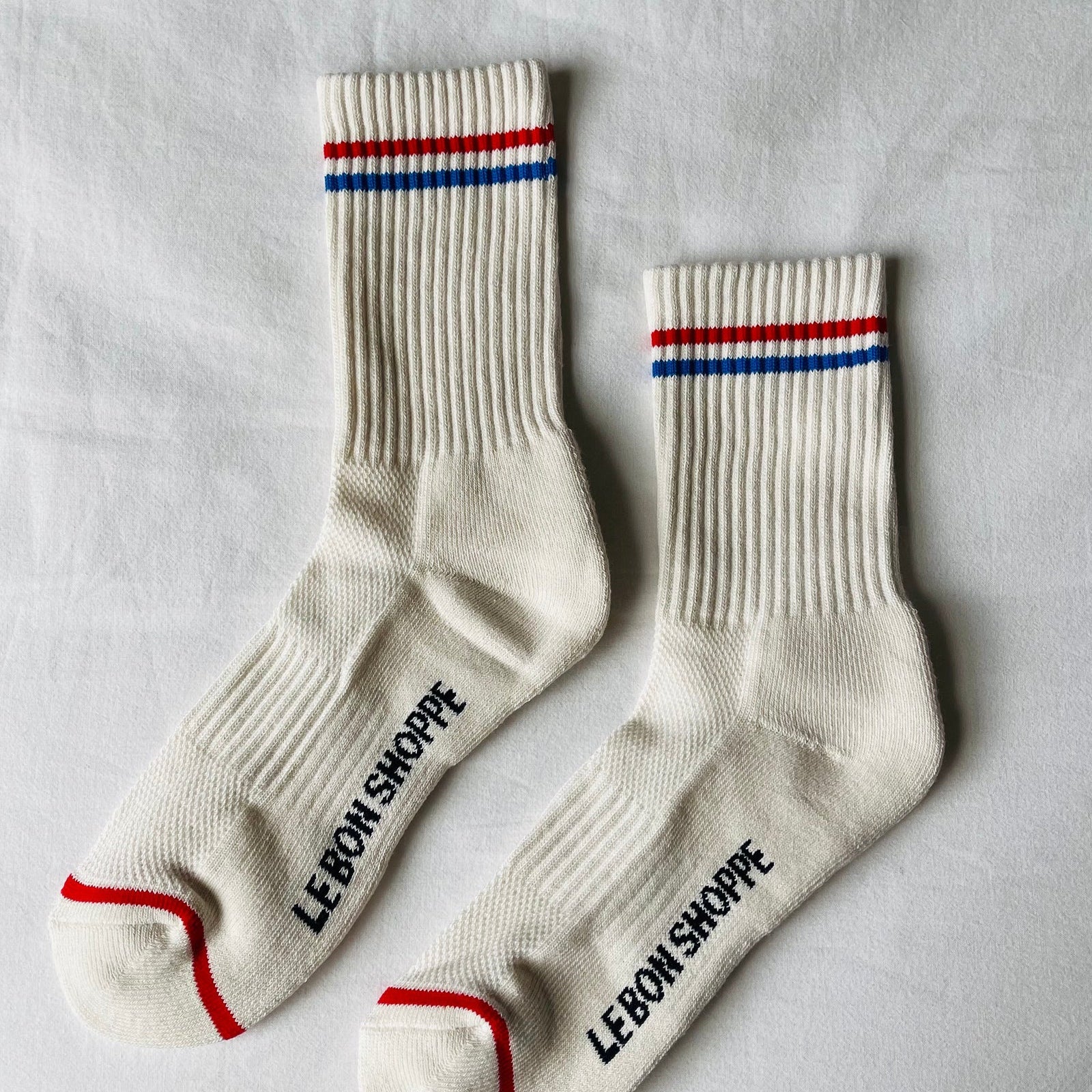 Boyfriend Socks - Milk