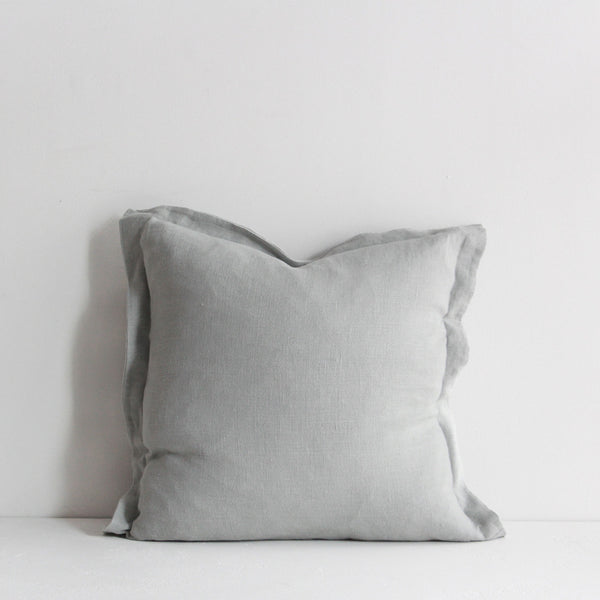 Burano Linen Cushion - Mist
