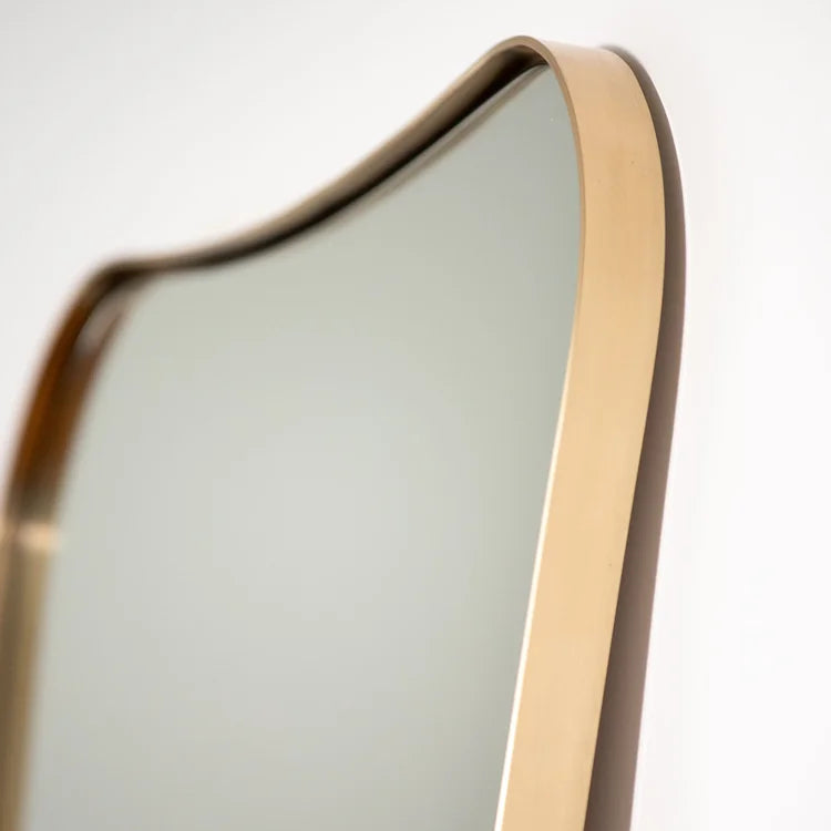 Butterfly Outline Mirror 1000mm - Brass