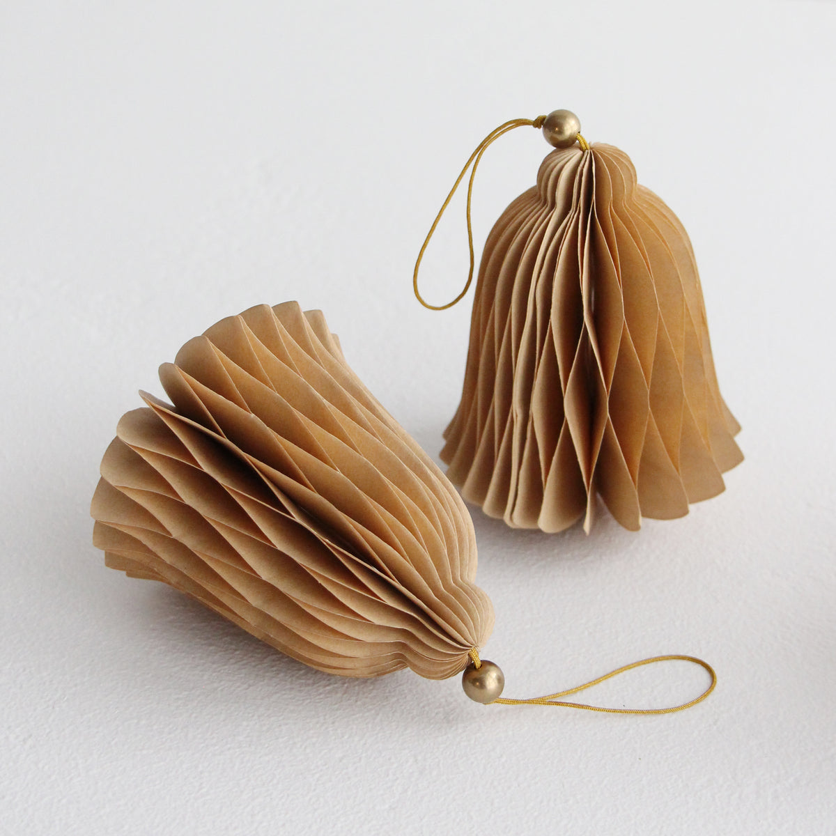 Christmas Decoration Bell Set of 4 - Gold