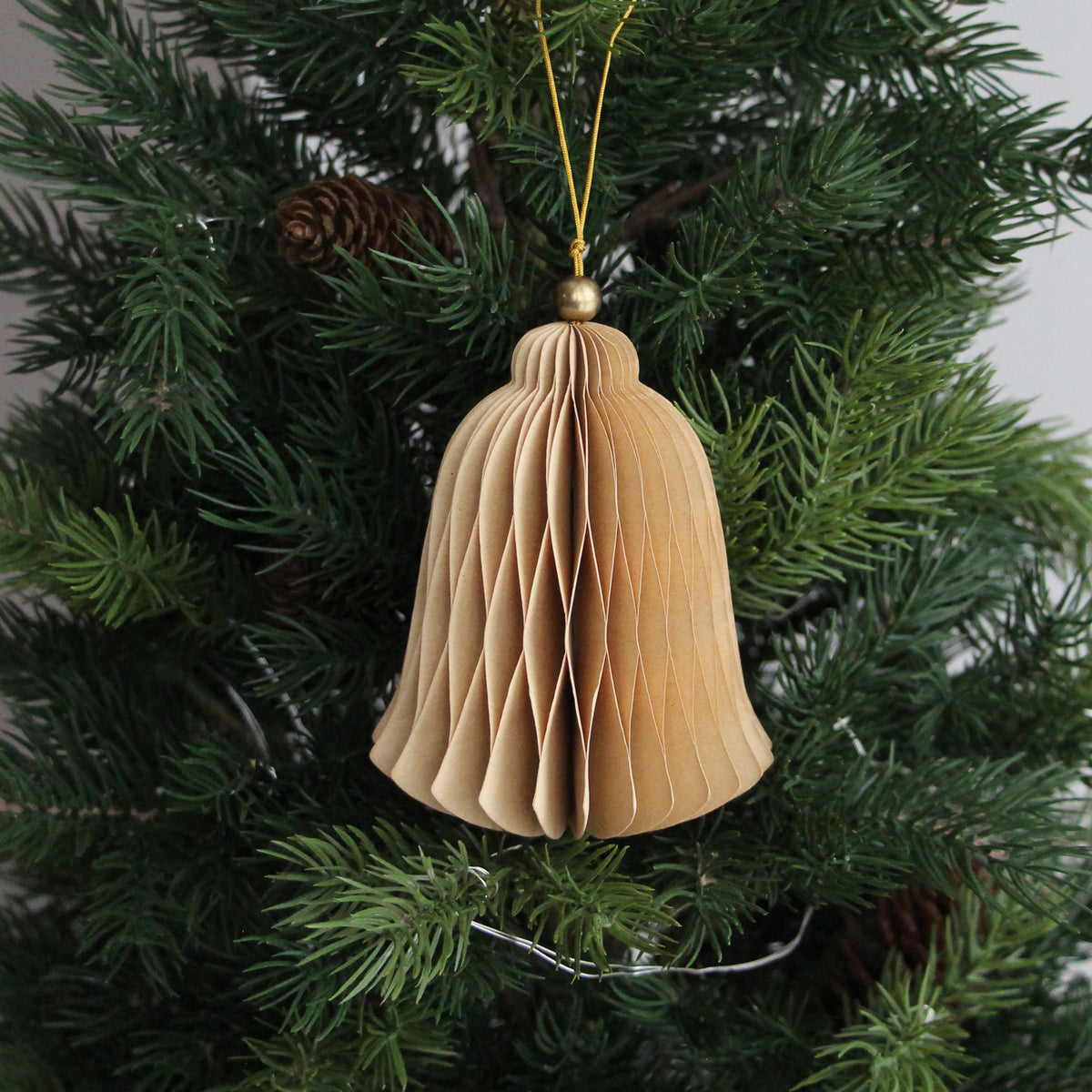 Christmas Decoration Bell Set of 4 - Gold