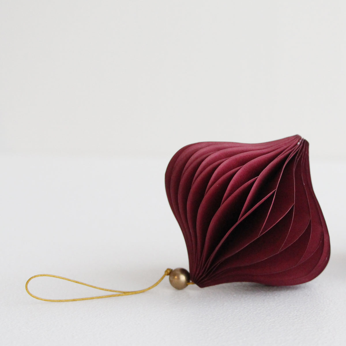 Christmas Decoration Drop Set of 4 - Plum