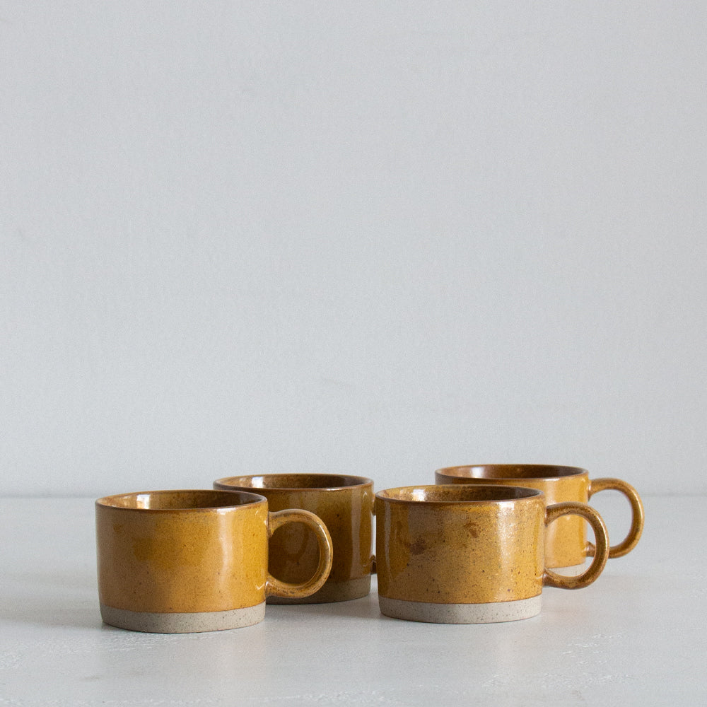 Citrine Mug - Set of Four