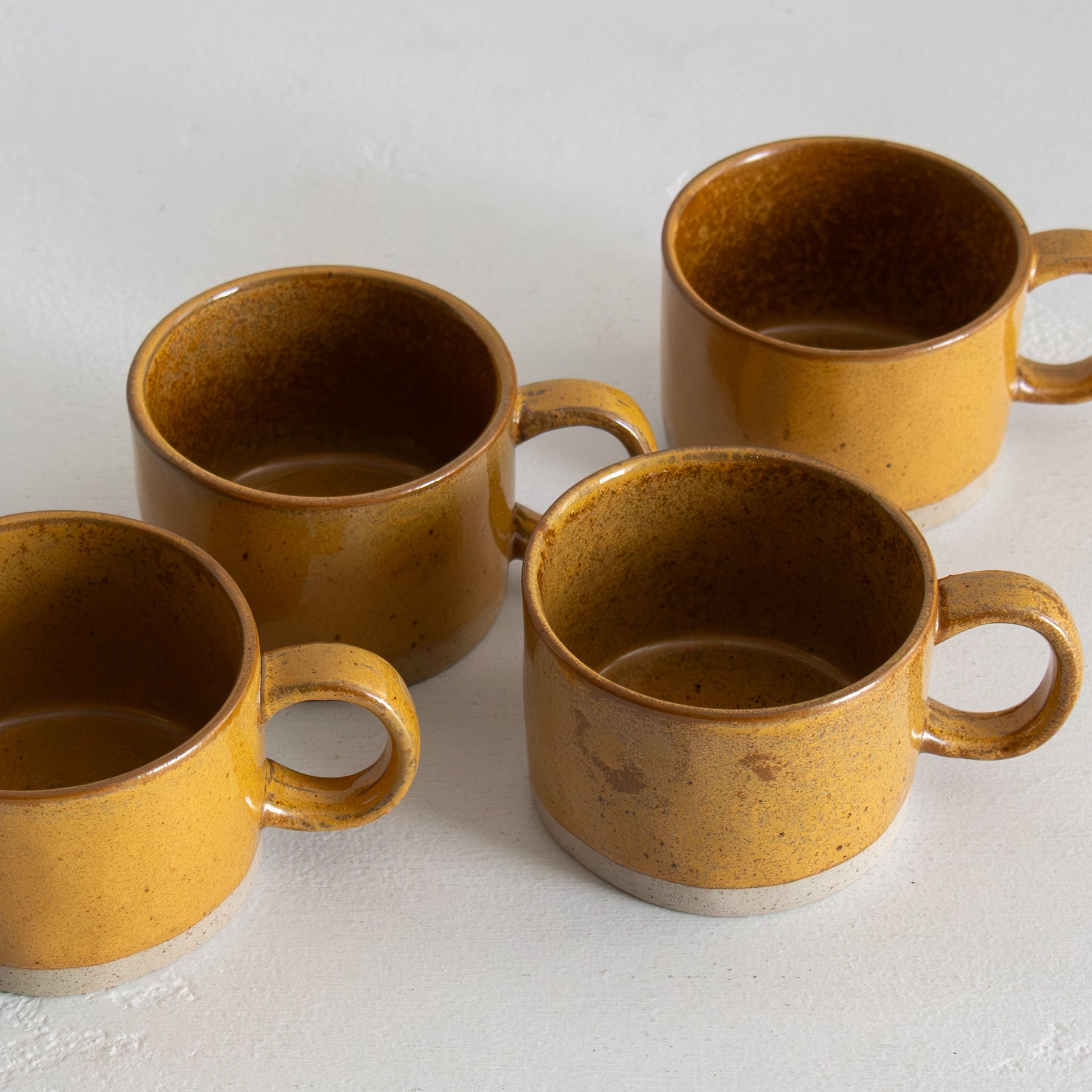 Citrine Mug - Set of Four
