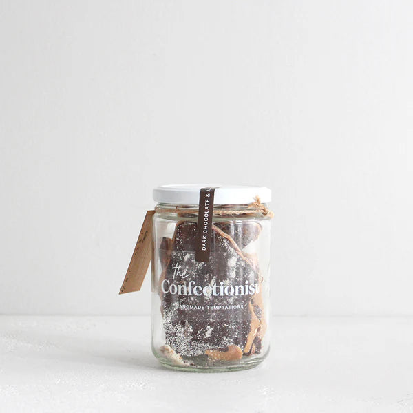 Dark Chocolate and Almond Toffee Jar - 85gm