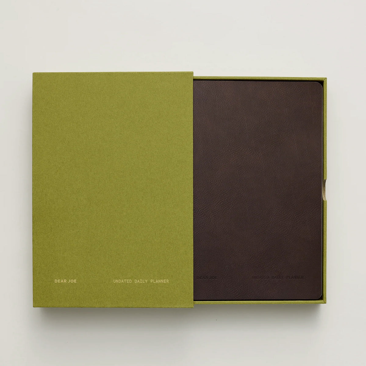 Dear Joe Undated Planner