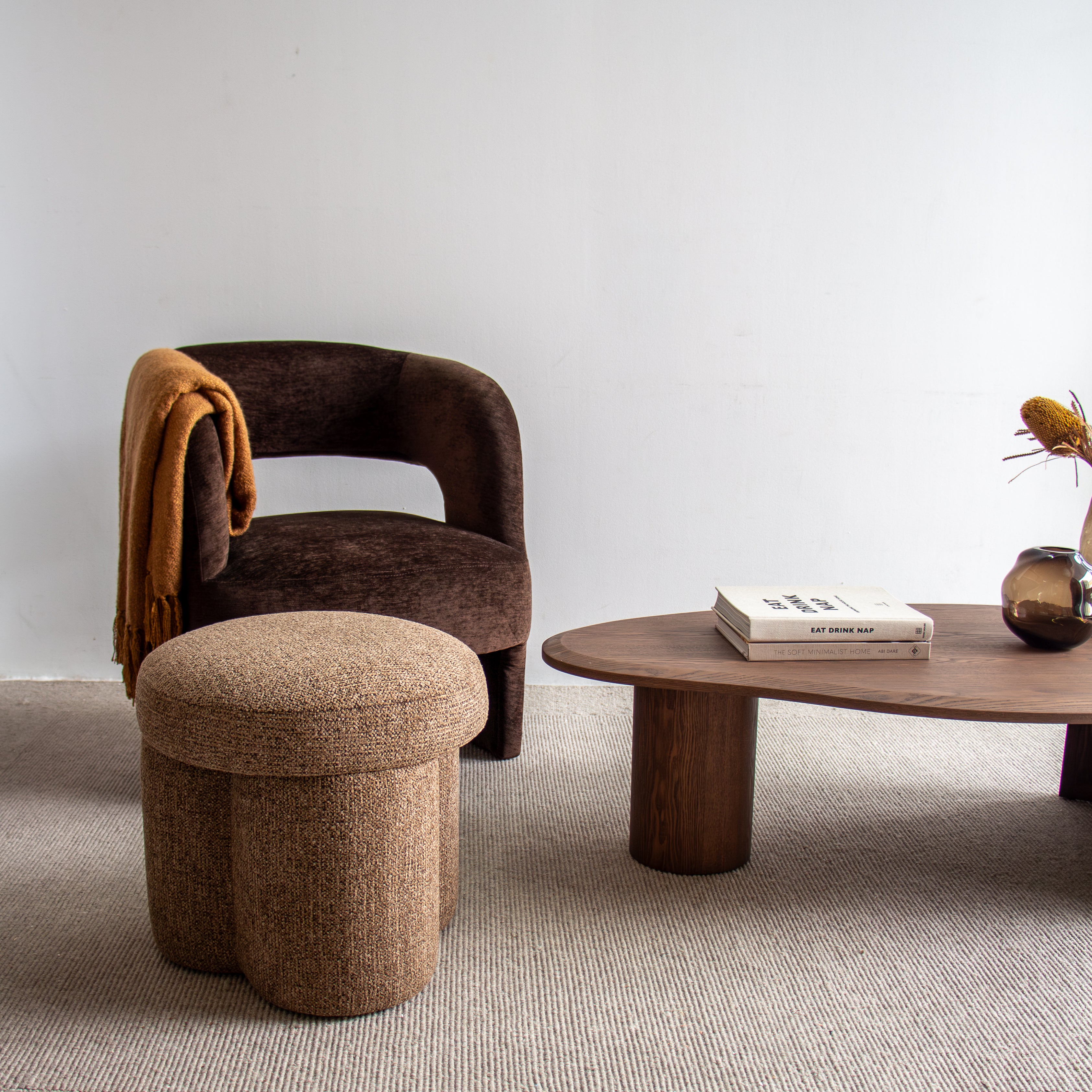 Duncan Ottoman - Brown