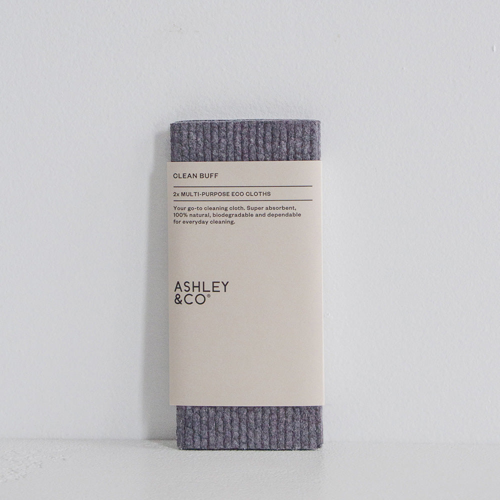 Clean Buff Eco Cloths - Smokey Rye