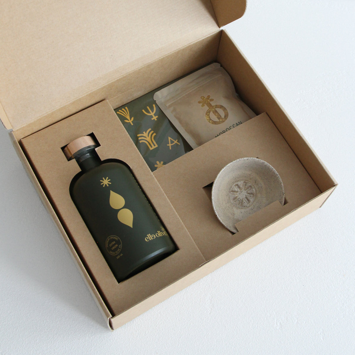 Elle Olive Gift Box - Green