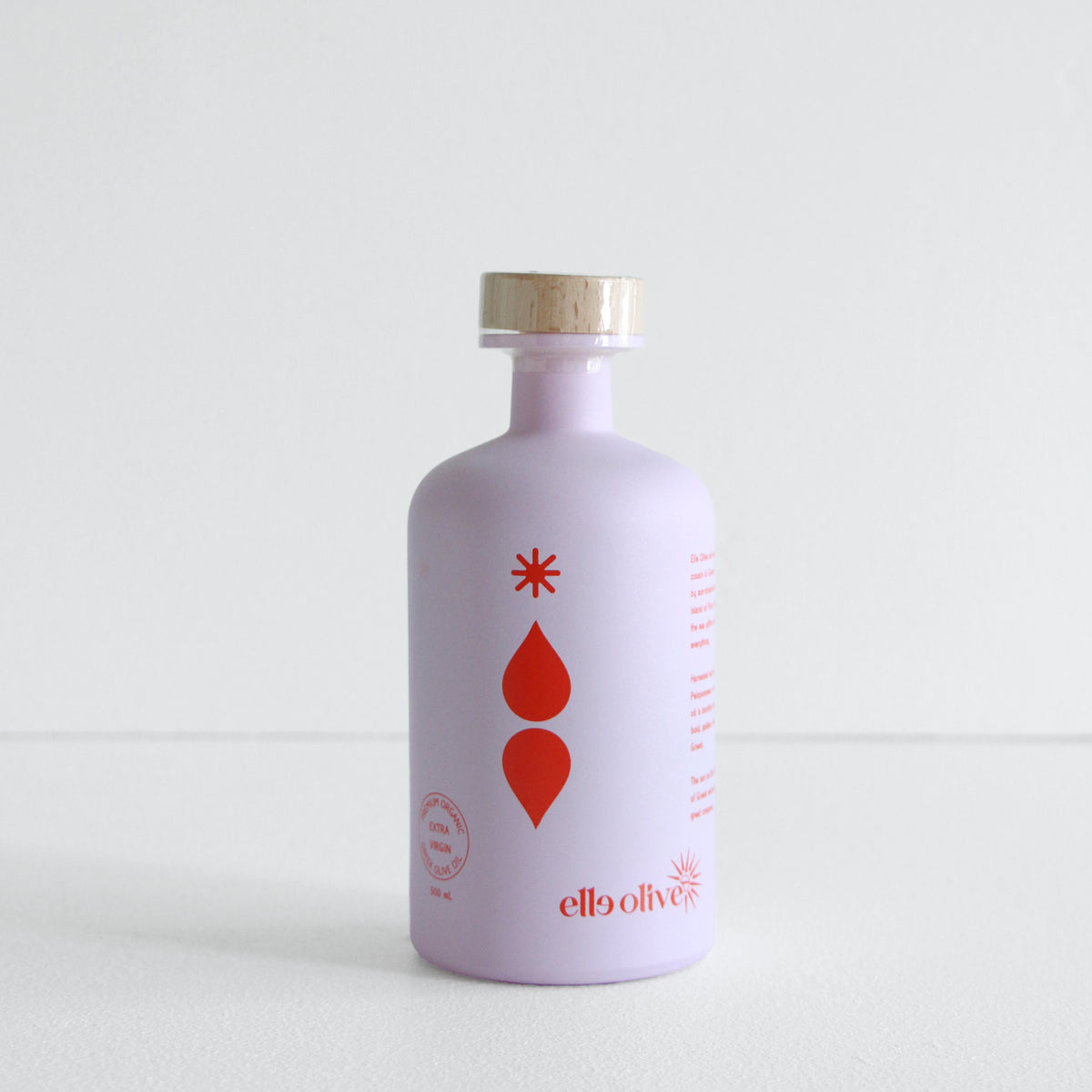Elle Extra Virgin Olive Oil 500ml - Pink