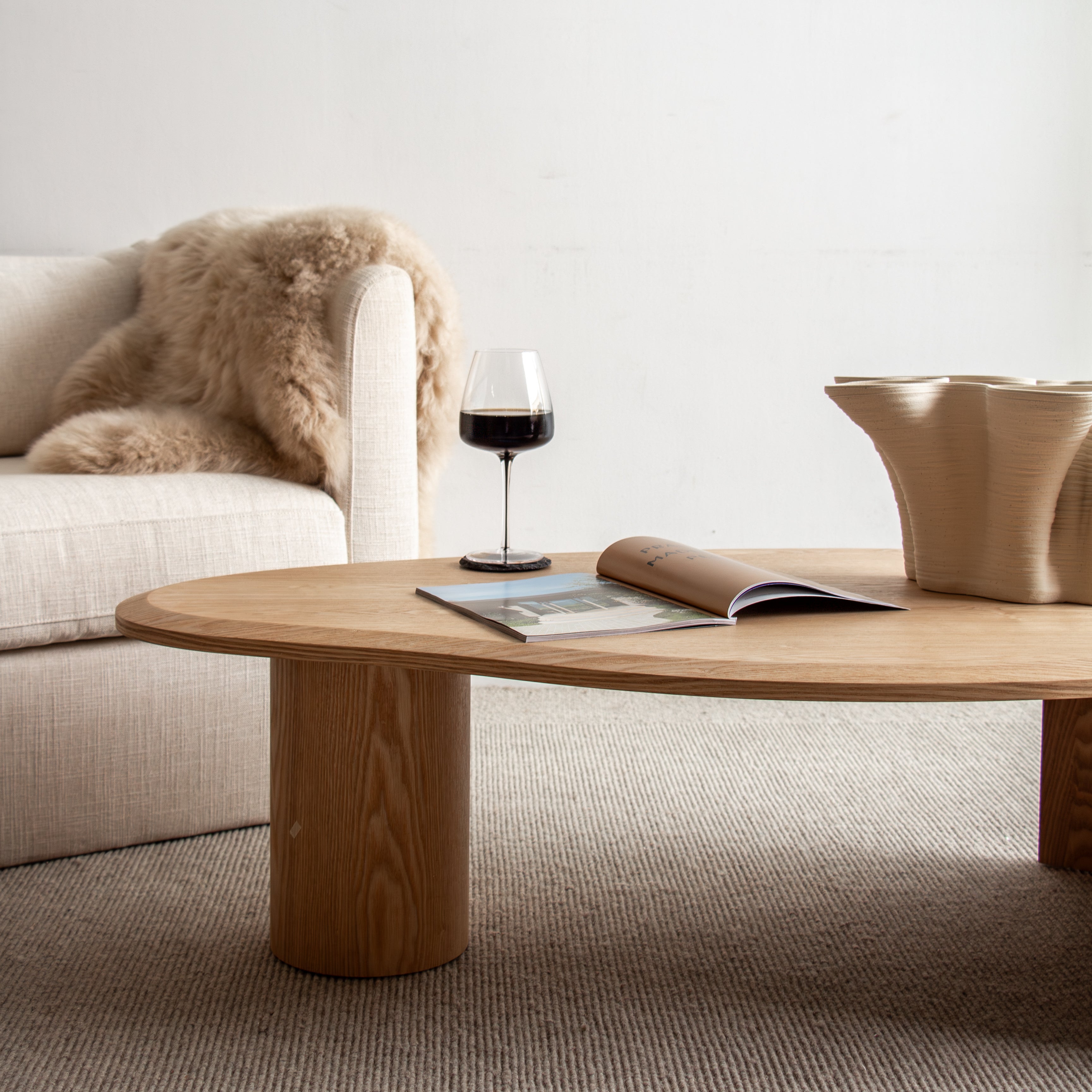 Elm Coffee Table - Natural
