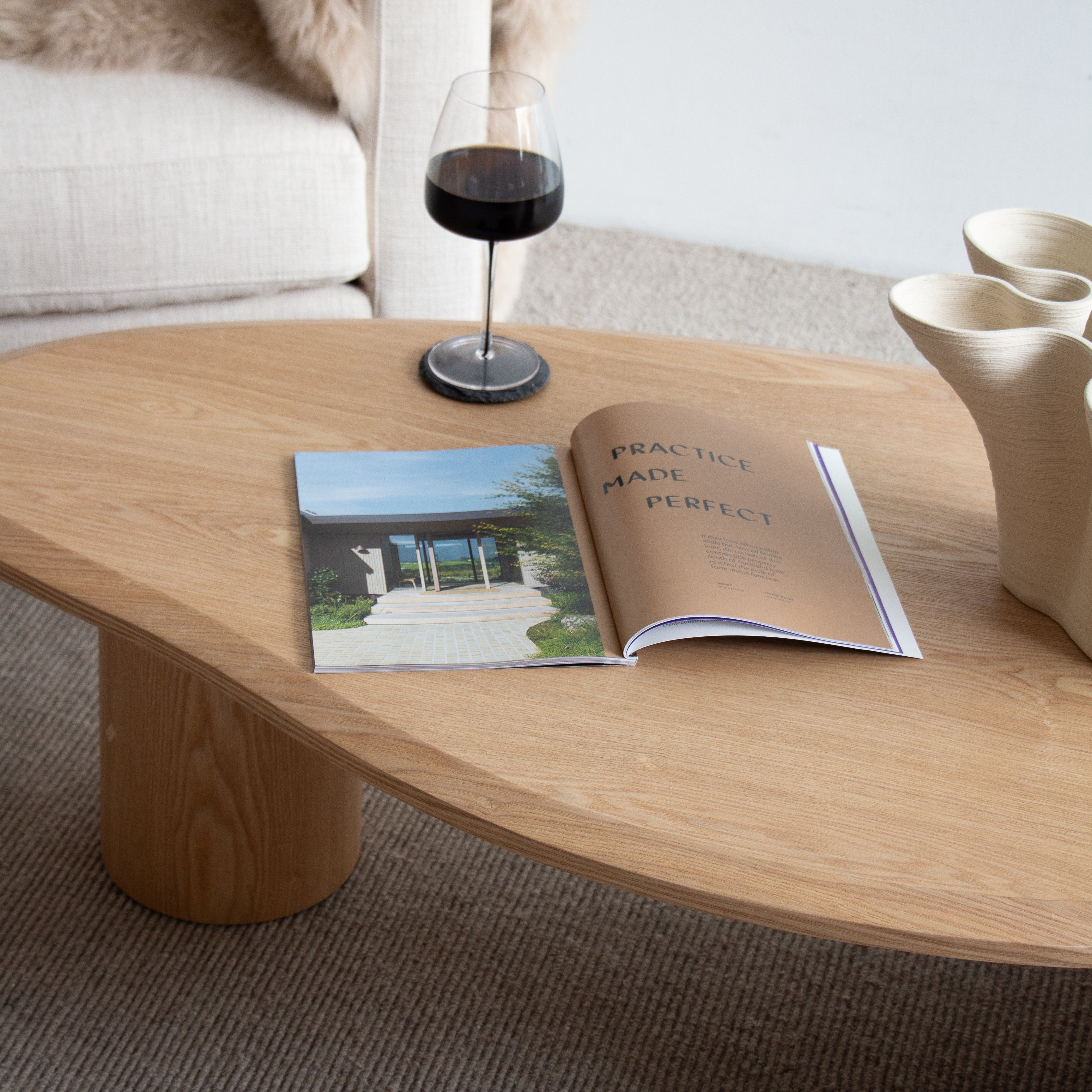Elm Coffee Table - Natural