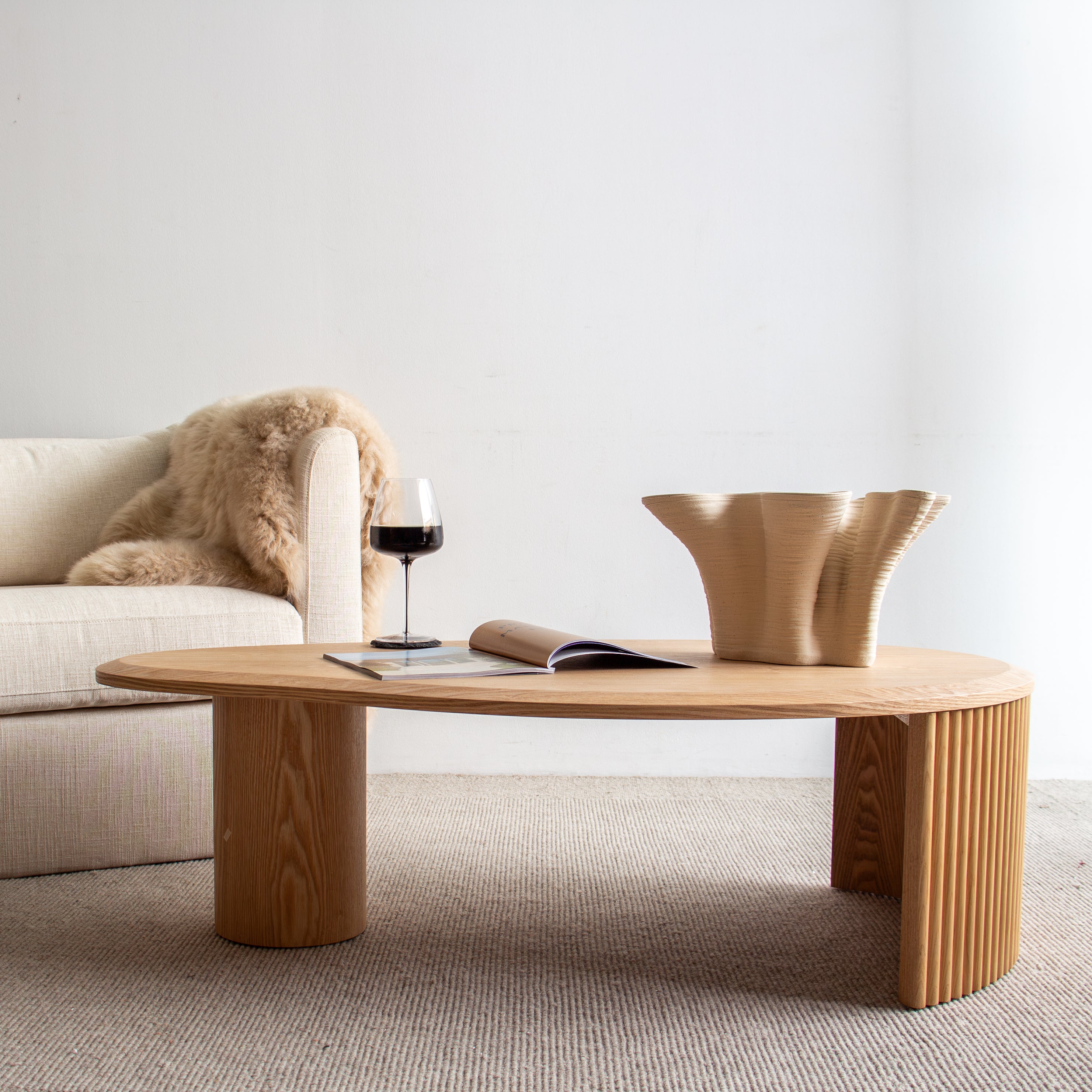 Elm Coffee Table - Natural