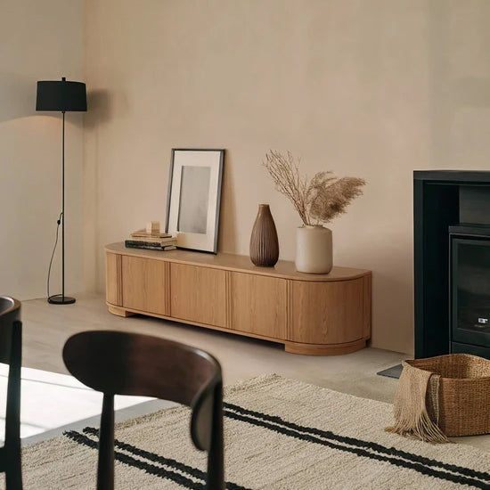 Elm TV Unit - Natural