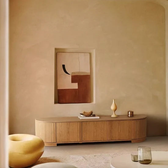 Elm TV Unit - Natural