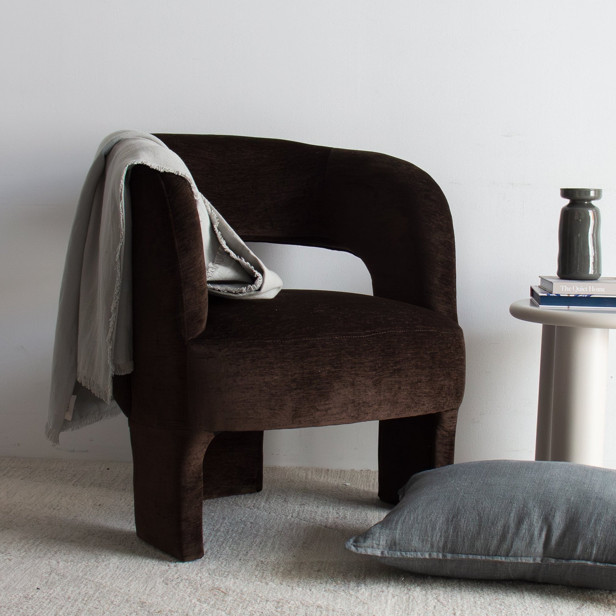 Form Armchair - Chocolate