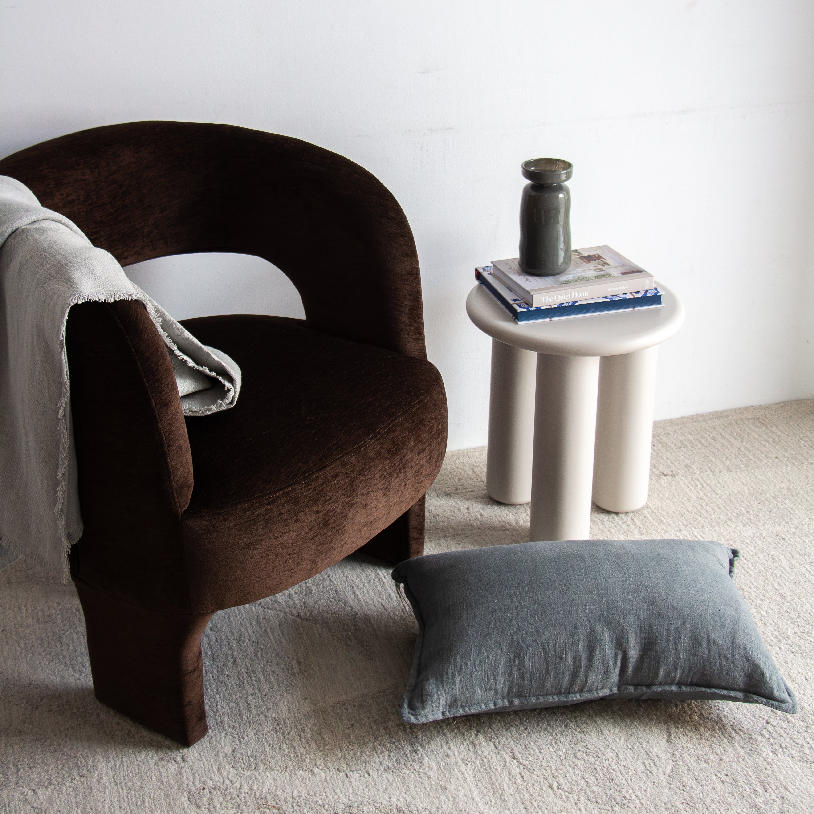 Form Armchair - Chocolate