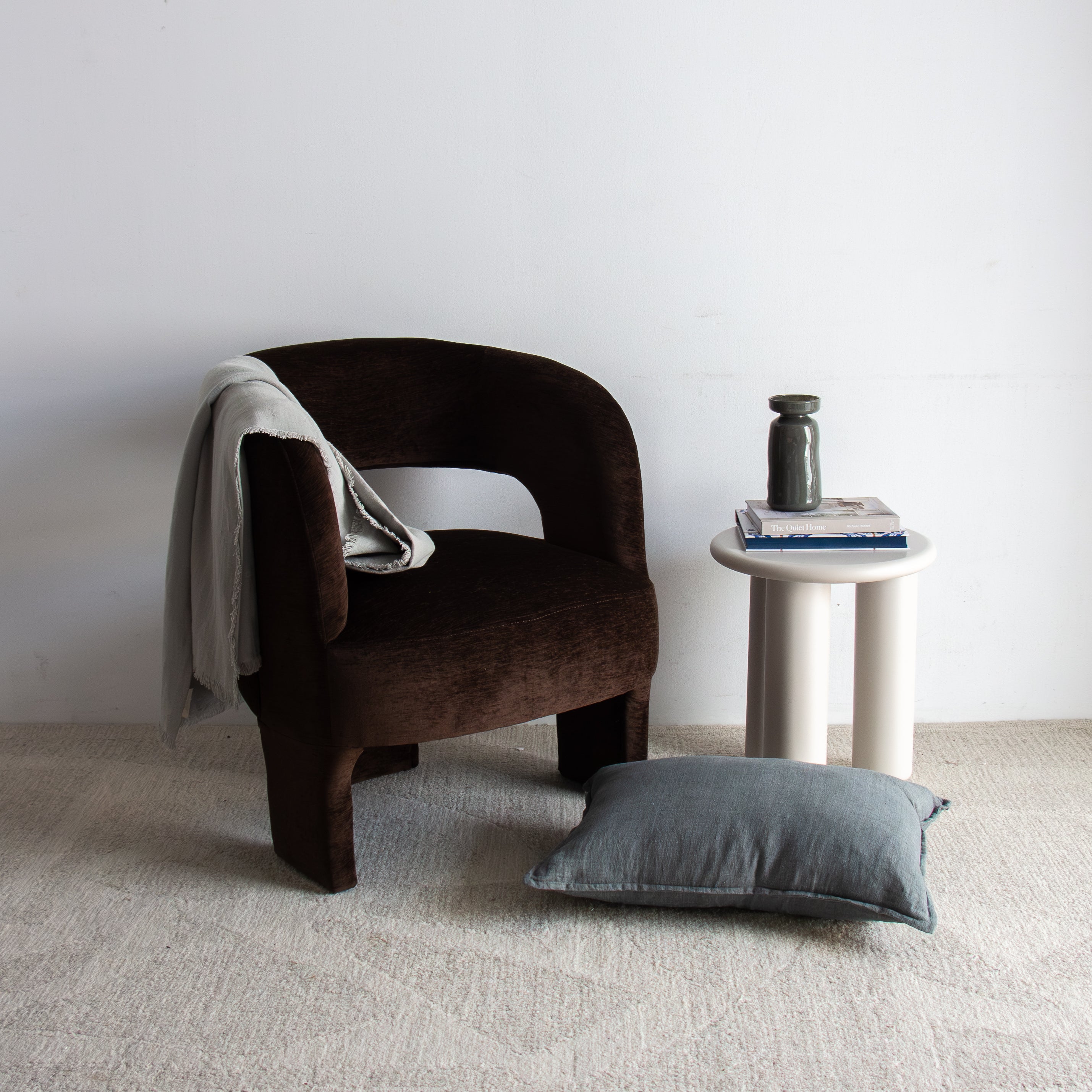 Form Armchair - Chocolate