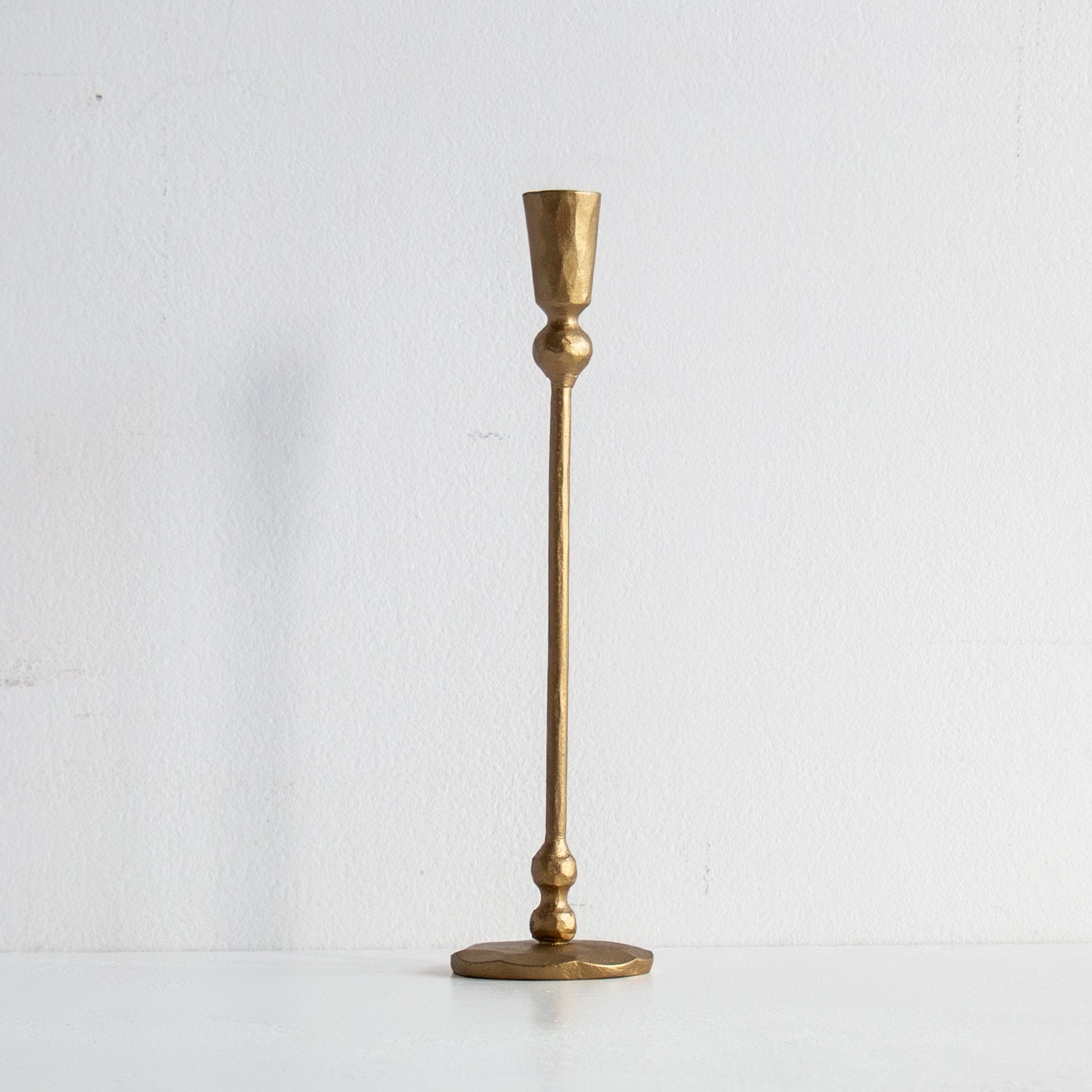 Briar Gold Candlestick - Medium
