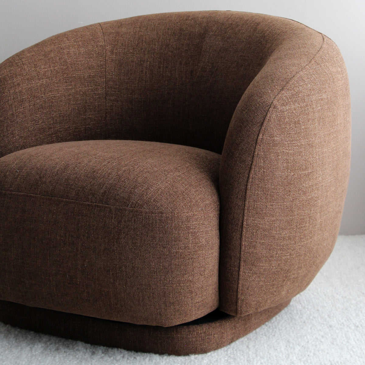French Swivel Chair - Tobacco