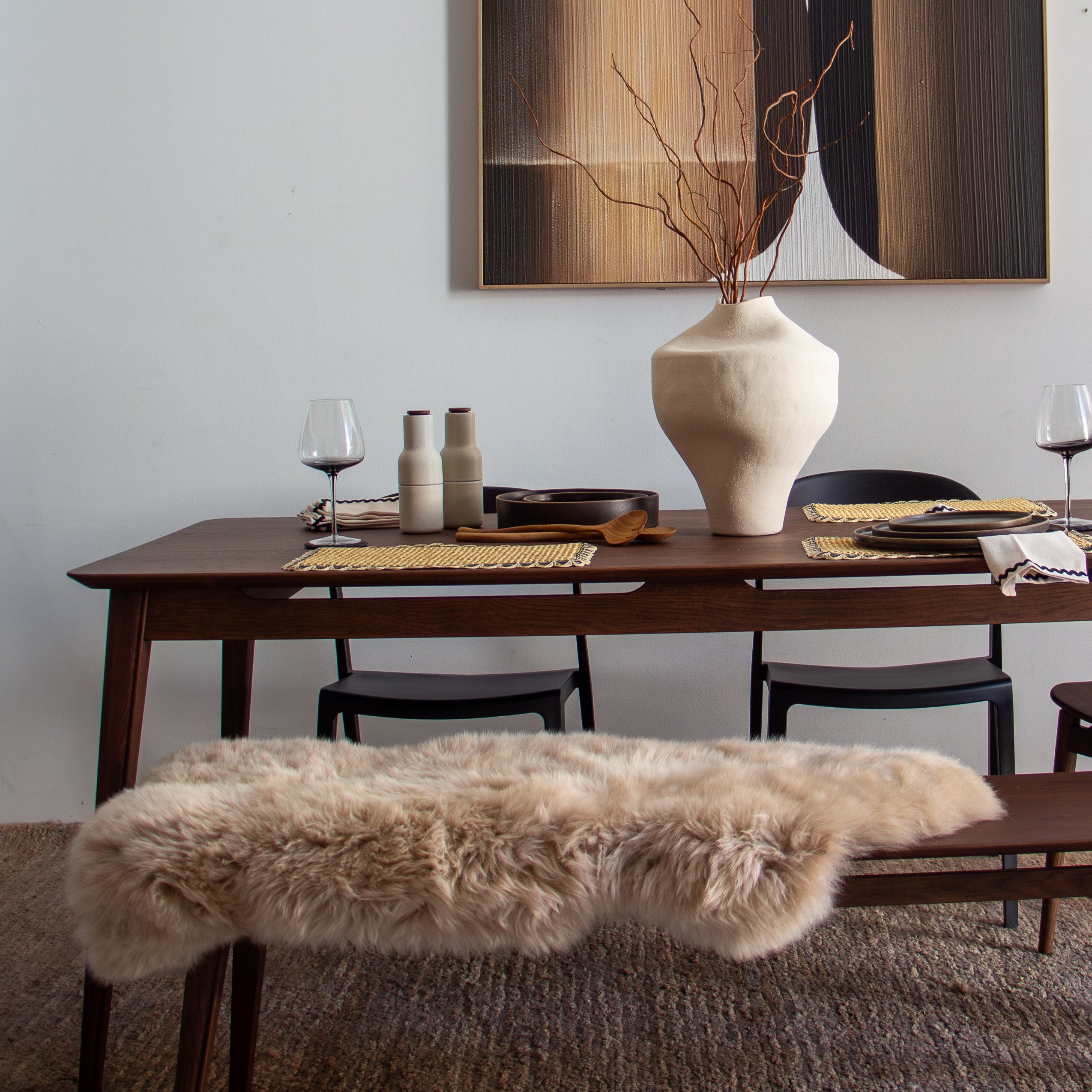 New Zealand Longwool Sheepskin - Nappa