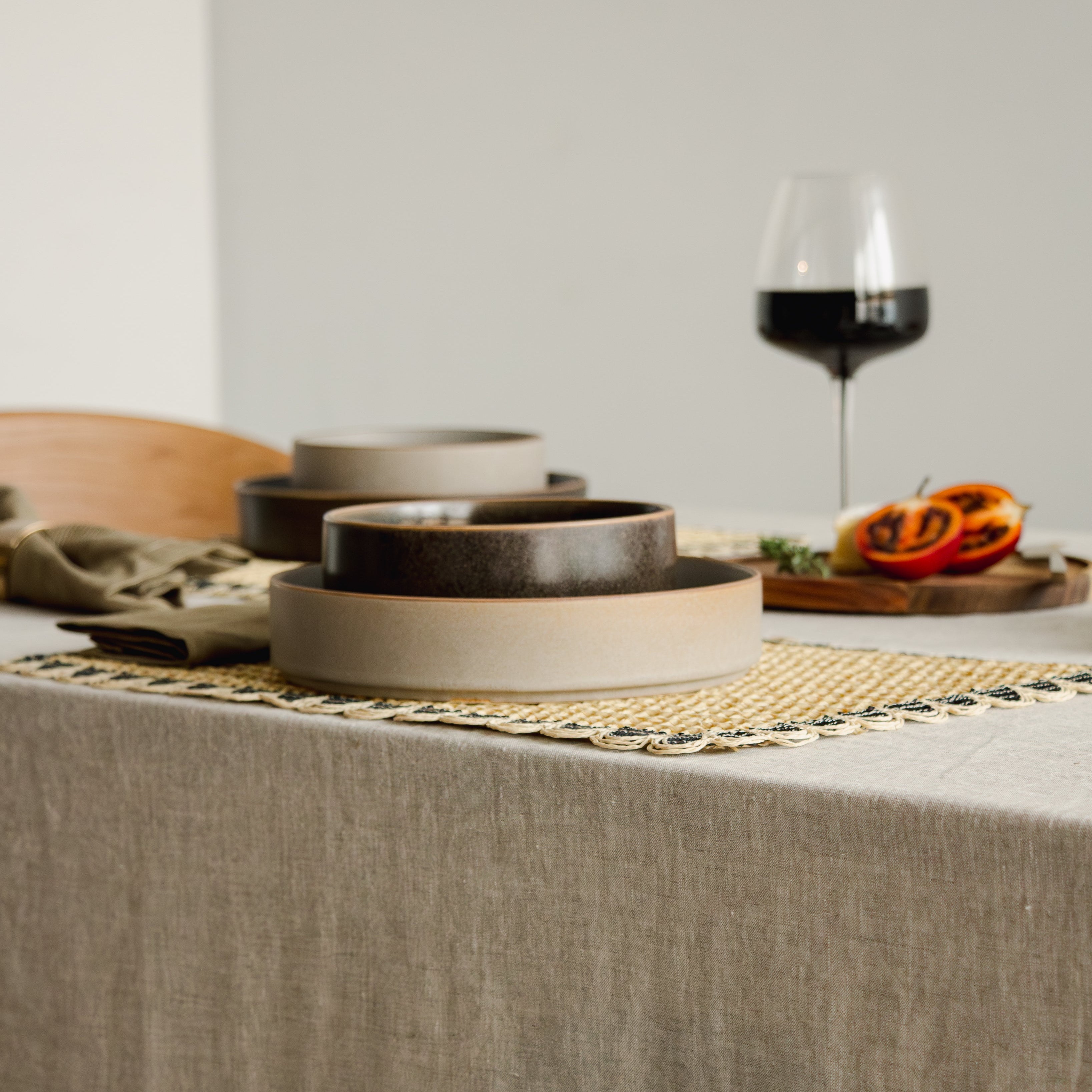 Linen Tablecloth - Oatmeal