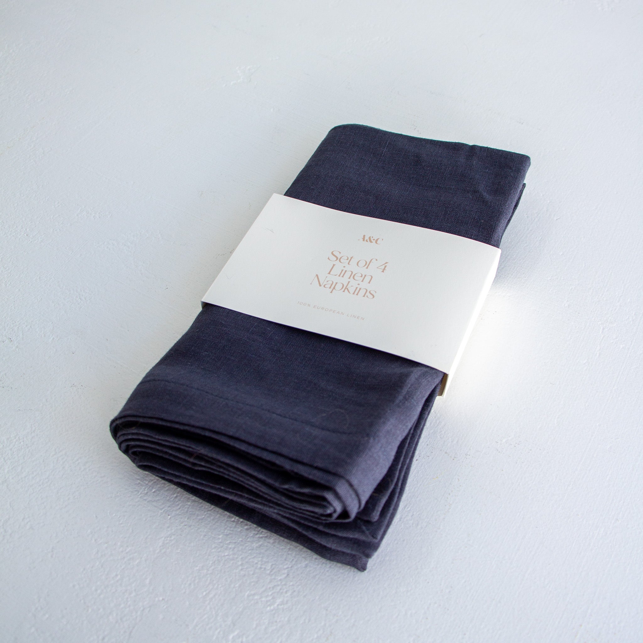 Linen Napkins - Ink (set of 4)