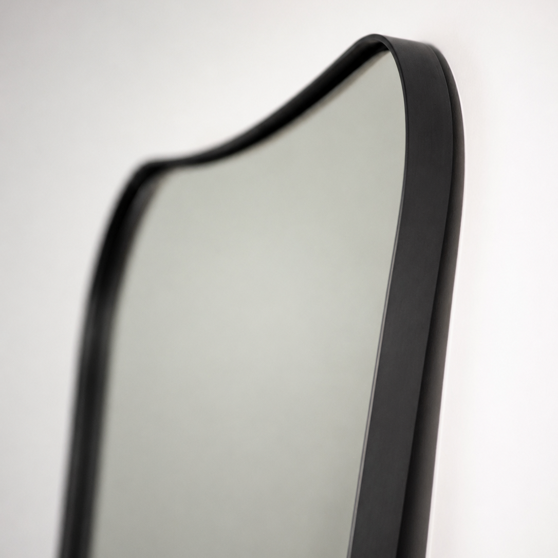 Butterfly Outline Mirror 1000mm - Black