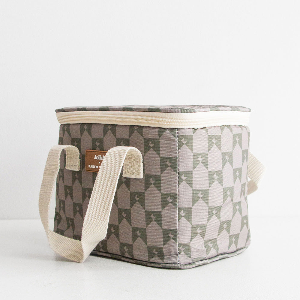 Karen Walker Lunch Box - Sage Monogram