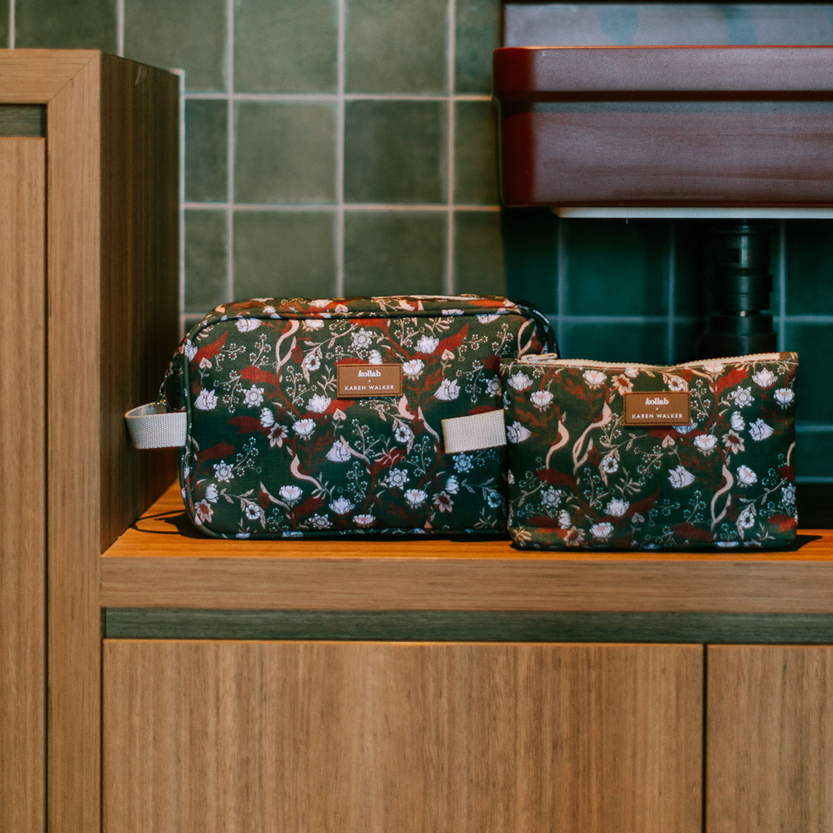Karen Walker Travel Bag - Whimsy Floral