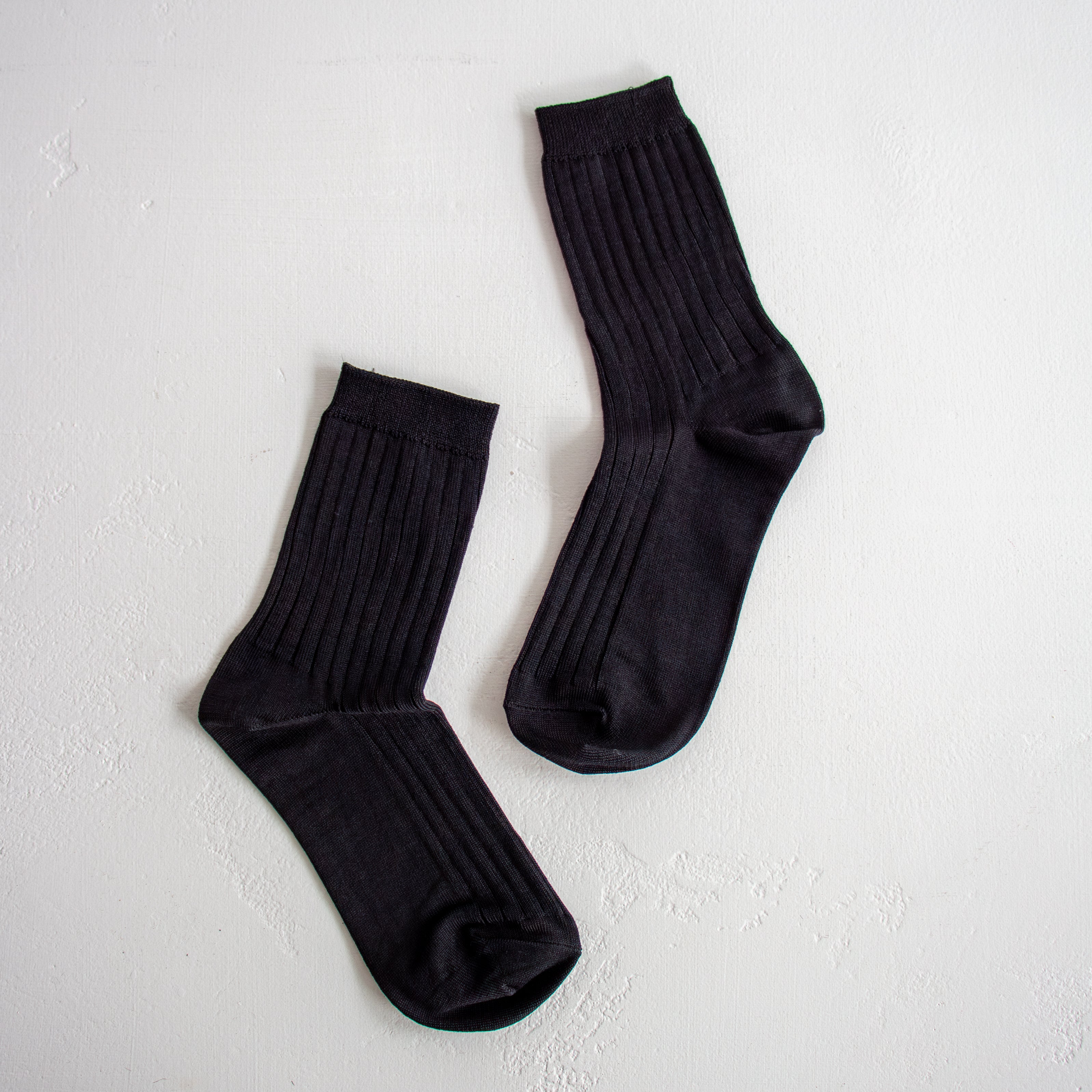 Her Socks - True Black