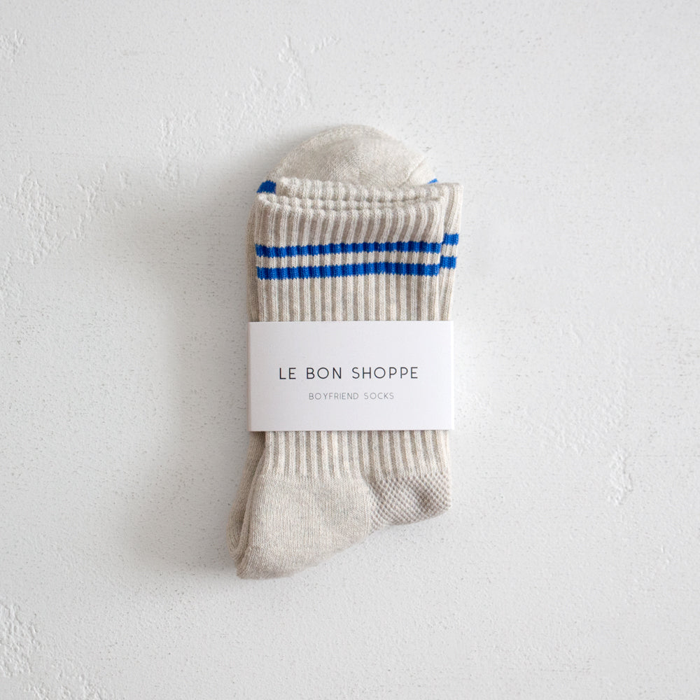 Boyfriend Socks - Ice