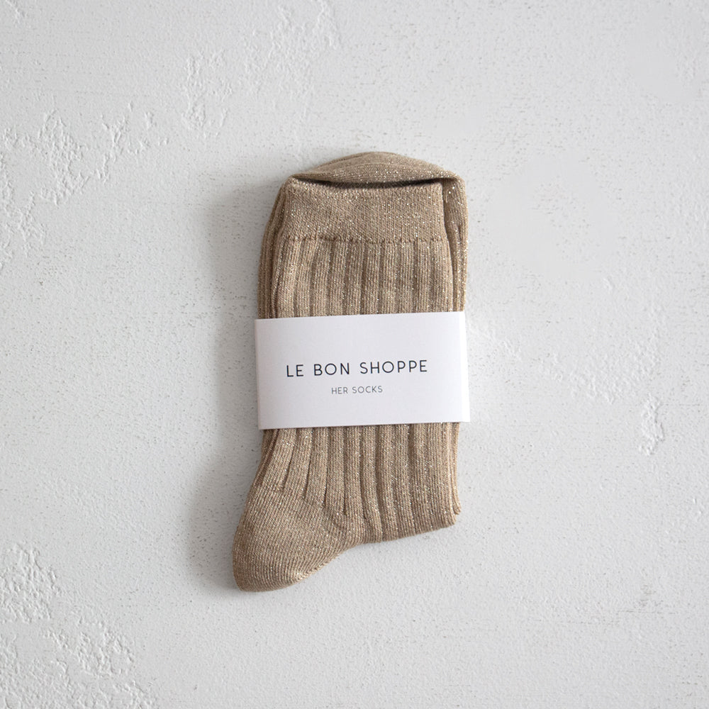 Her Socks - Ash Glitter