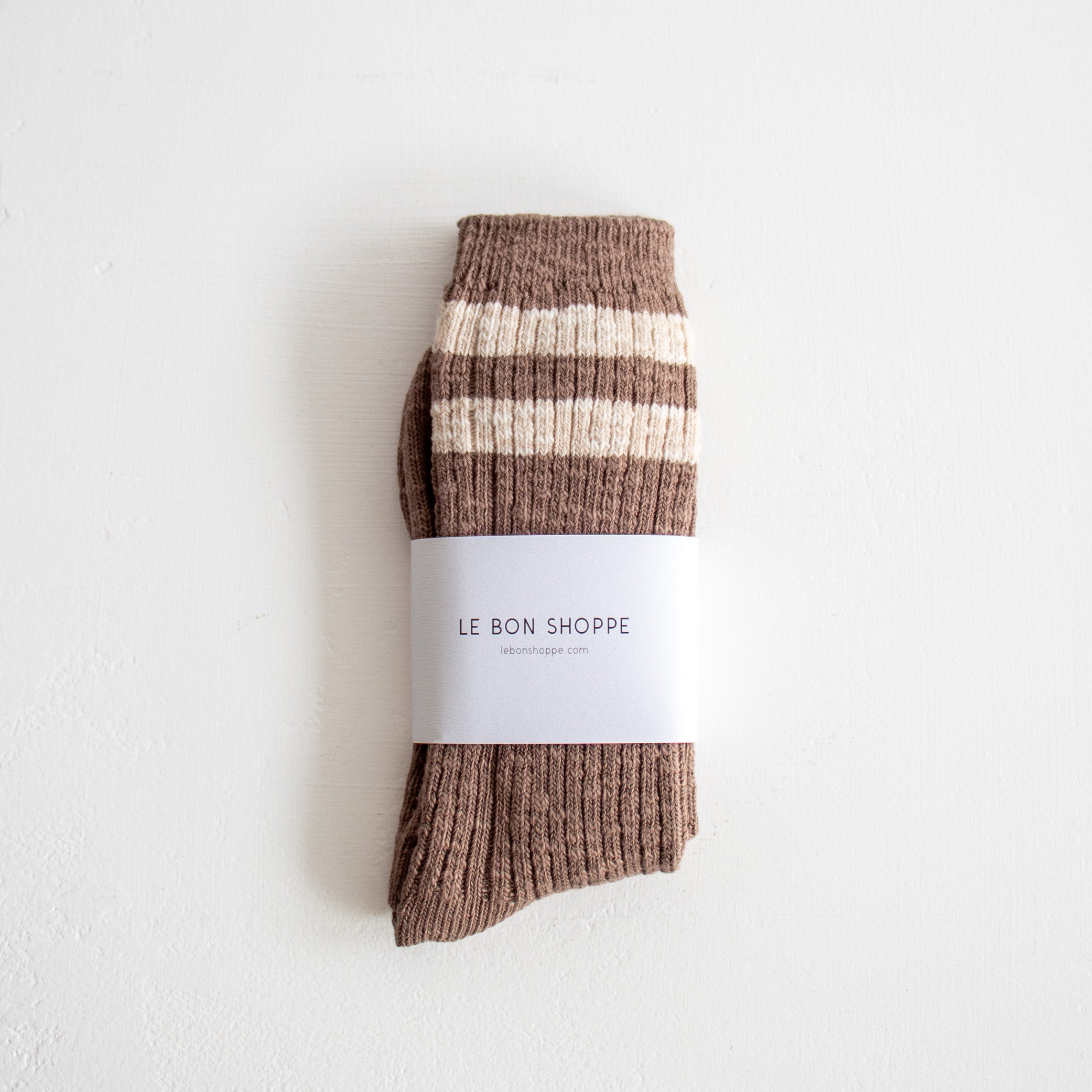 Cottage Varsity Socks - Flax