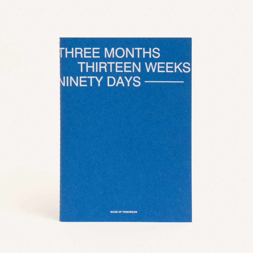Three Monthly Planner - Azure