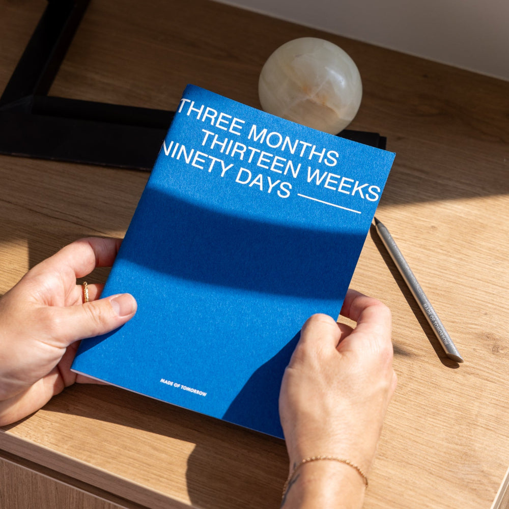 Three Monthly Planner - Azure