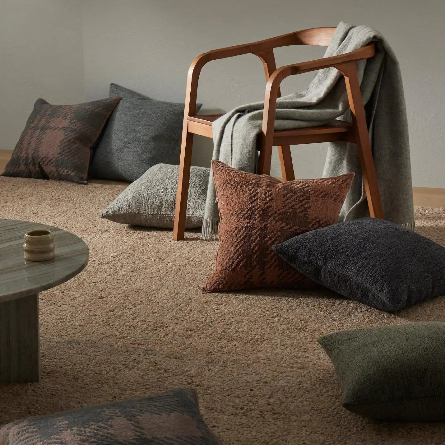 Marceau Floor Rug - Taupe