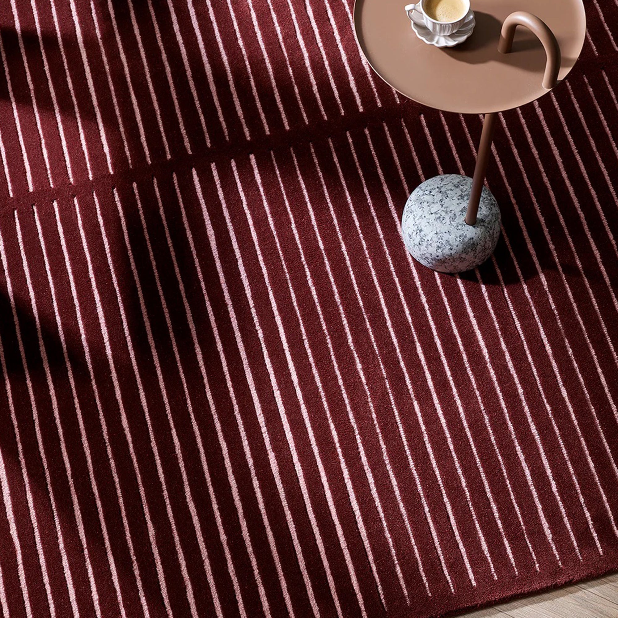 Marlow Floor Rug - Wine