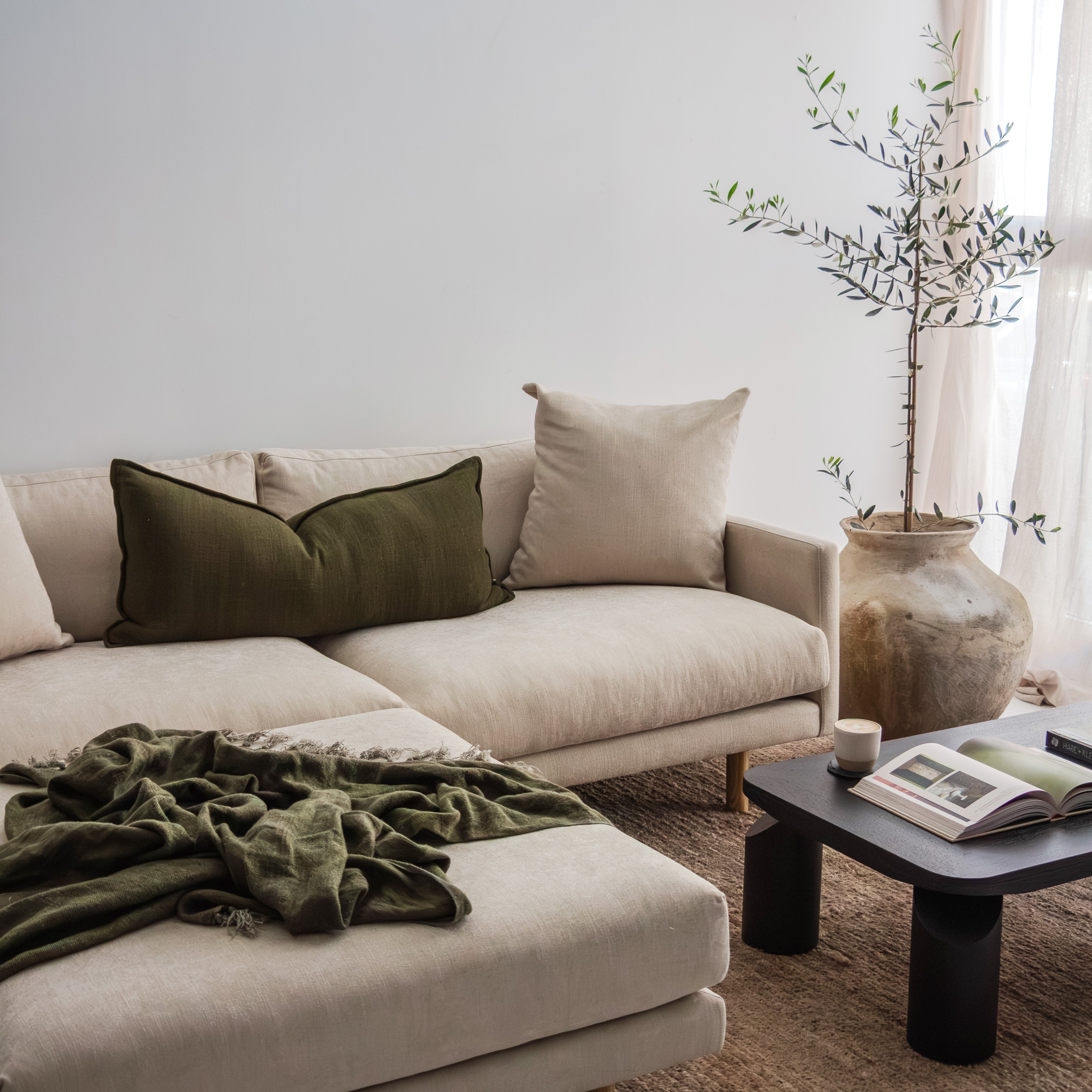 Mason 3 Seater Sofa - Oatmeal