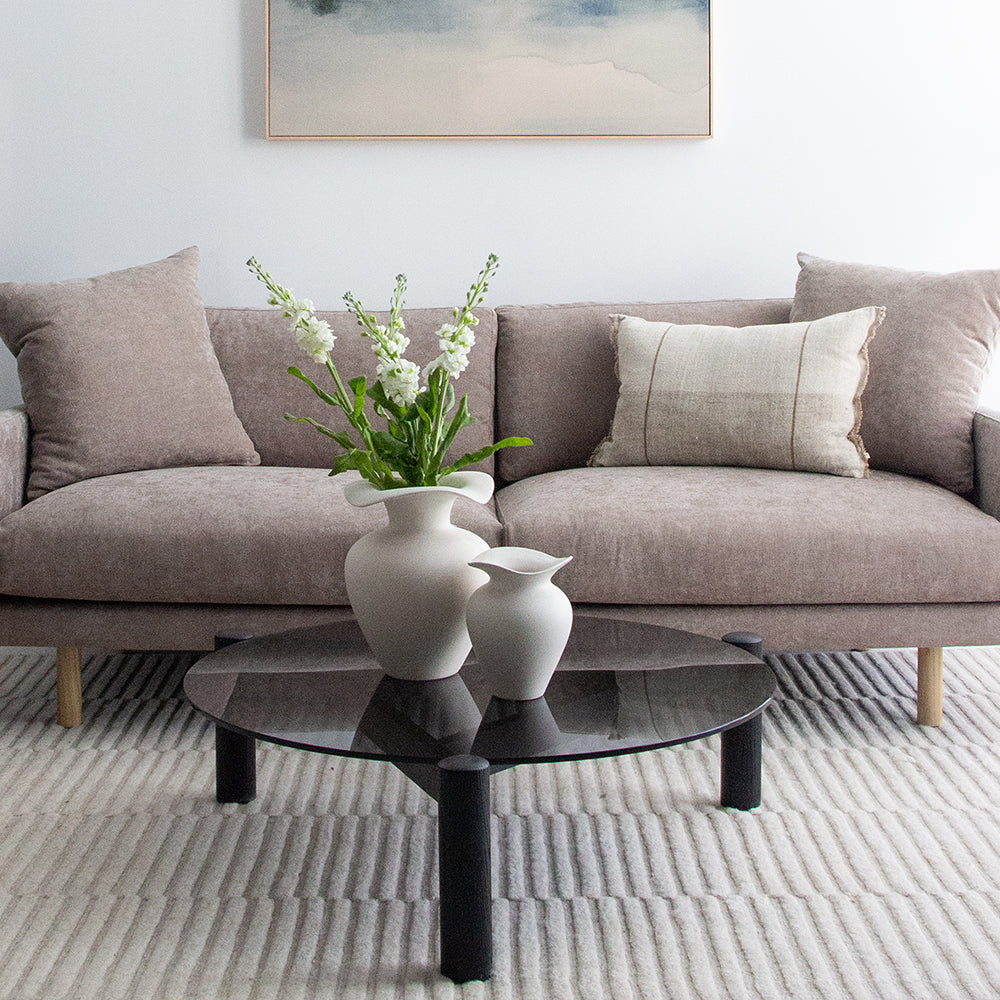 Milhouse Glass Coffee Table