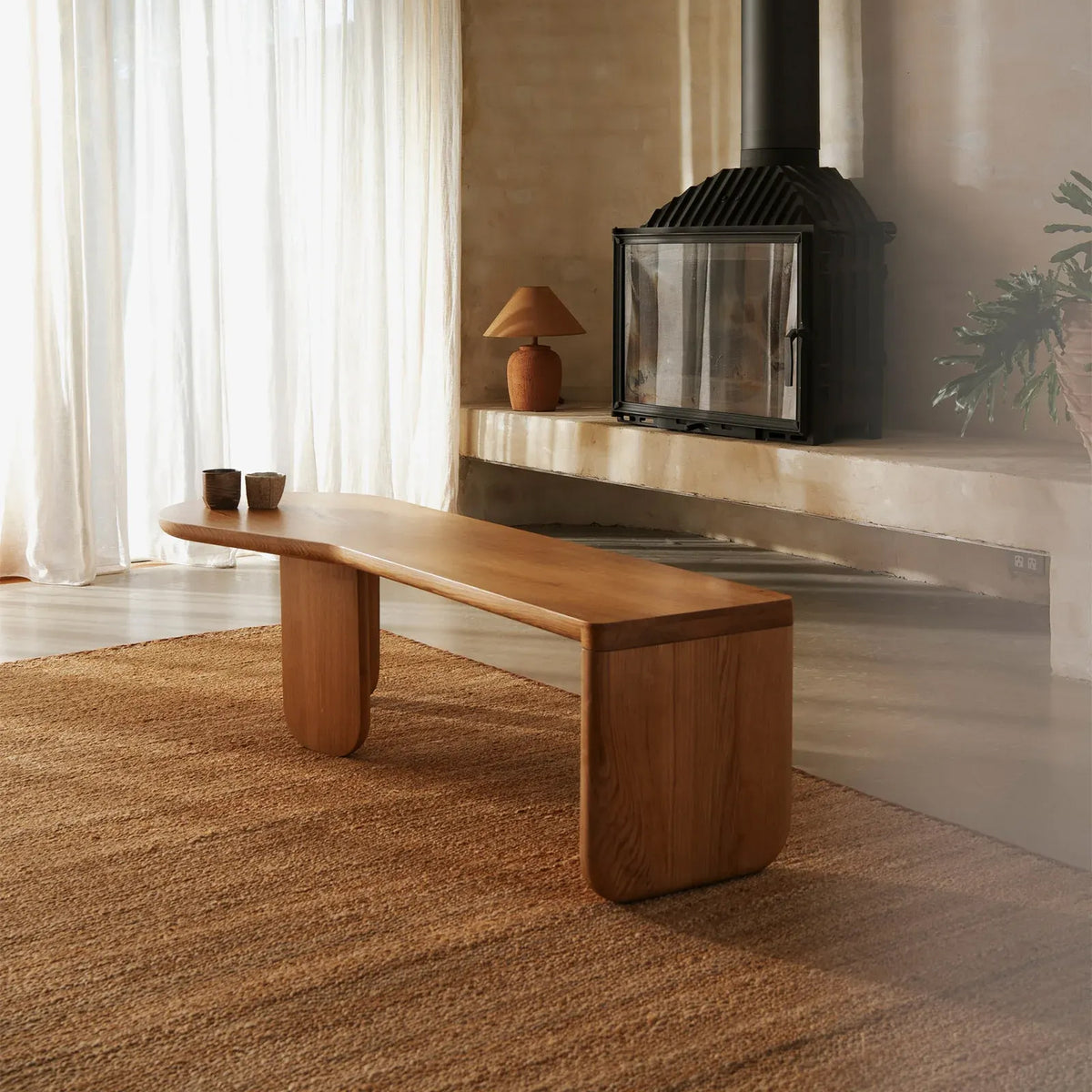 Monroe Floor Rug - Biscuit