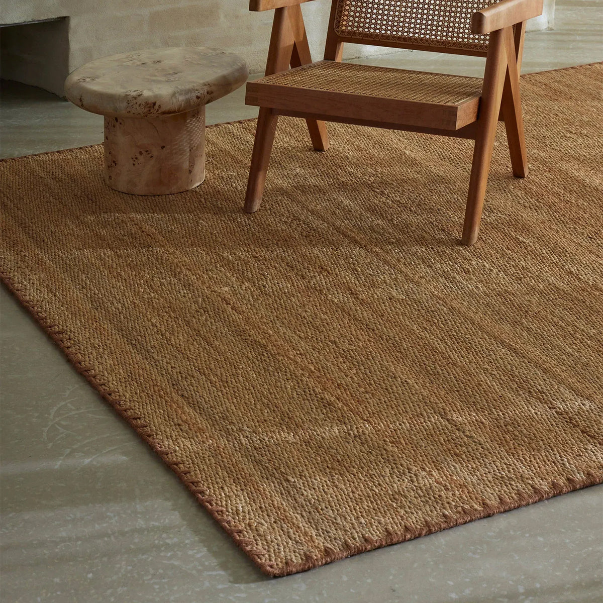 Monroe Floor Rug - Biscuit