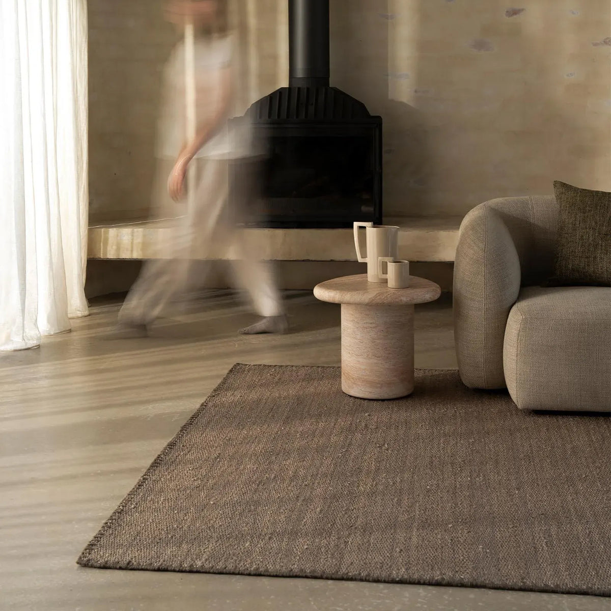 Monroe Floor Rug - Flint