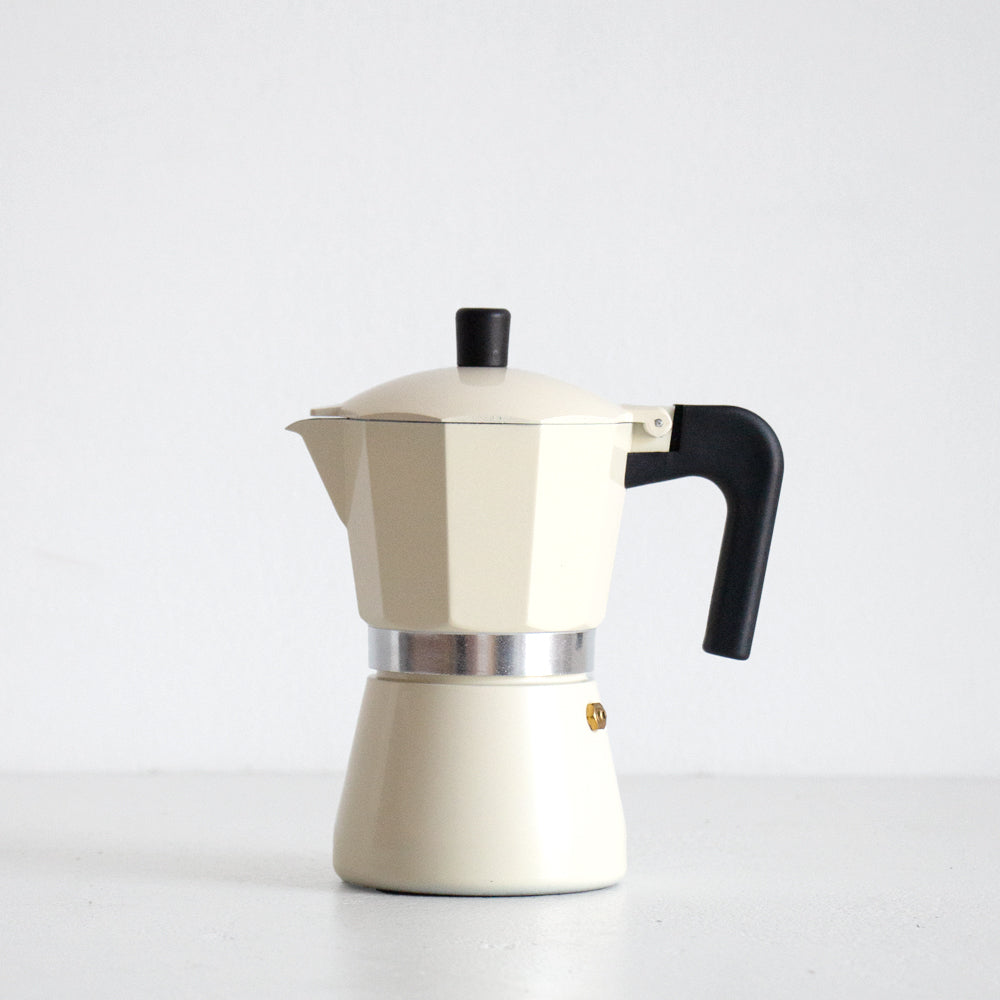 Nero Stovetop Espresso Maker - Ivory